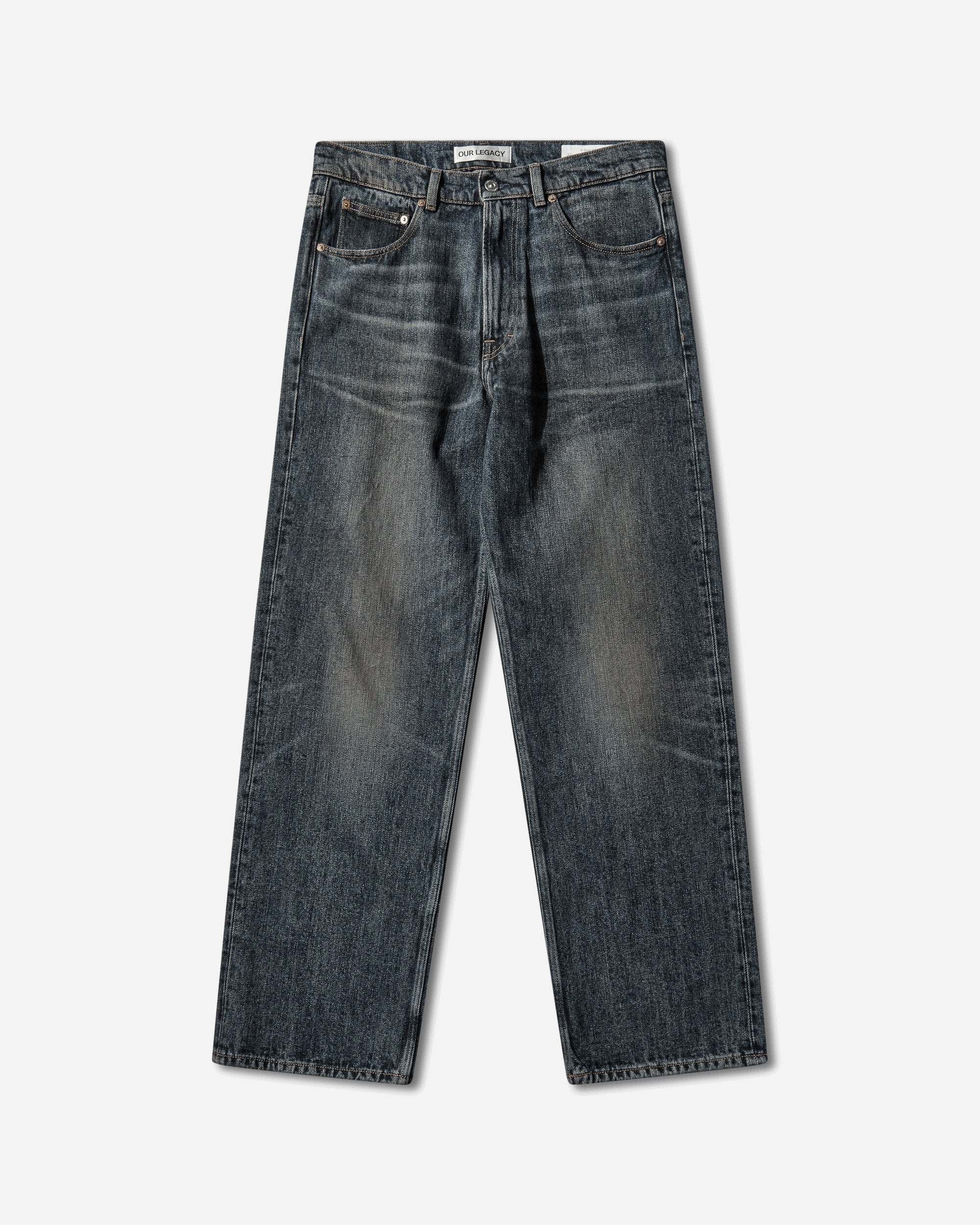 Our Legacy Men's Third Cut Jeans Rocker Storm Wash