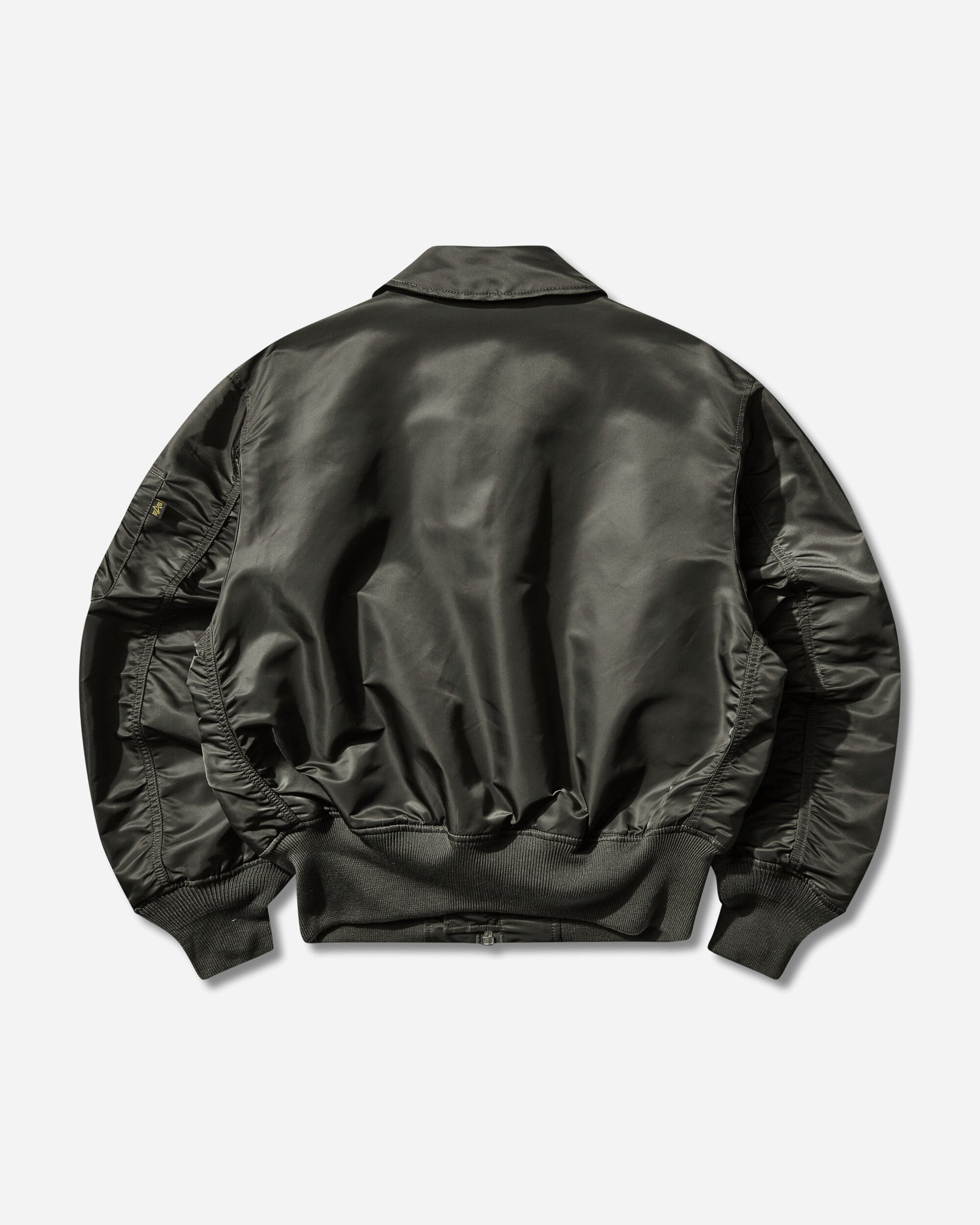 GR10K Alpha Industries CWU-45 Bomber Jacket Rep Grey, view 2