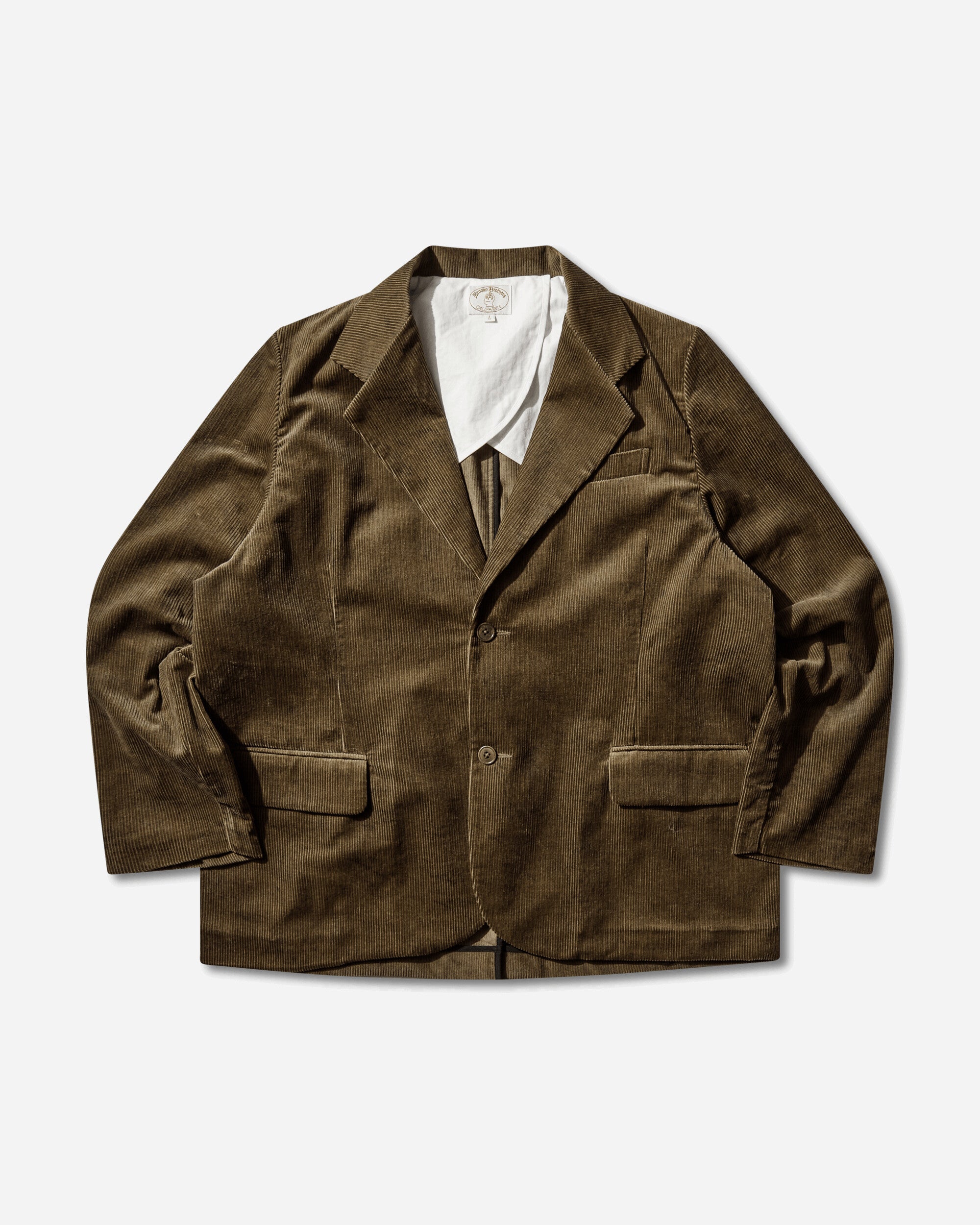 Brain Dead Brooks Brothers California Suit Jacket Brown