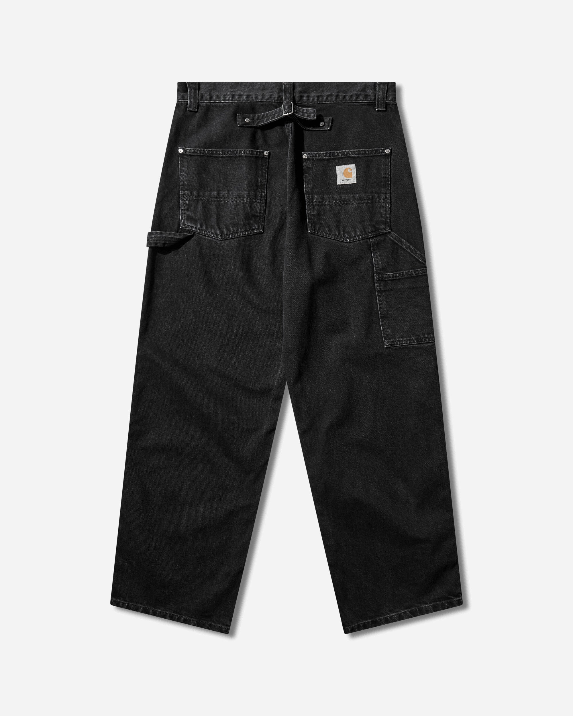Carhartt WIP Men's Belmont Pants Black (Stone Washed), view 2
