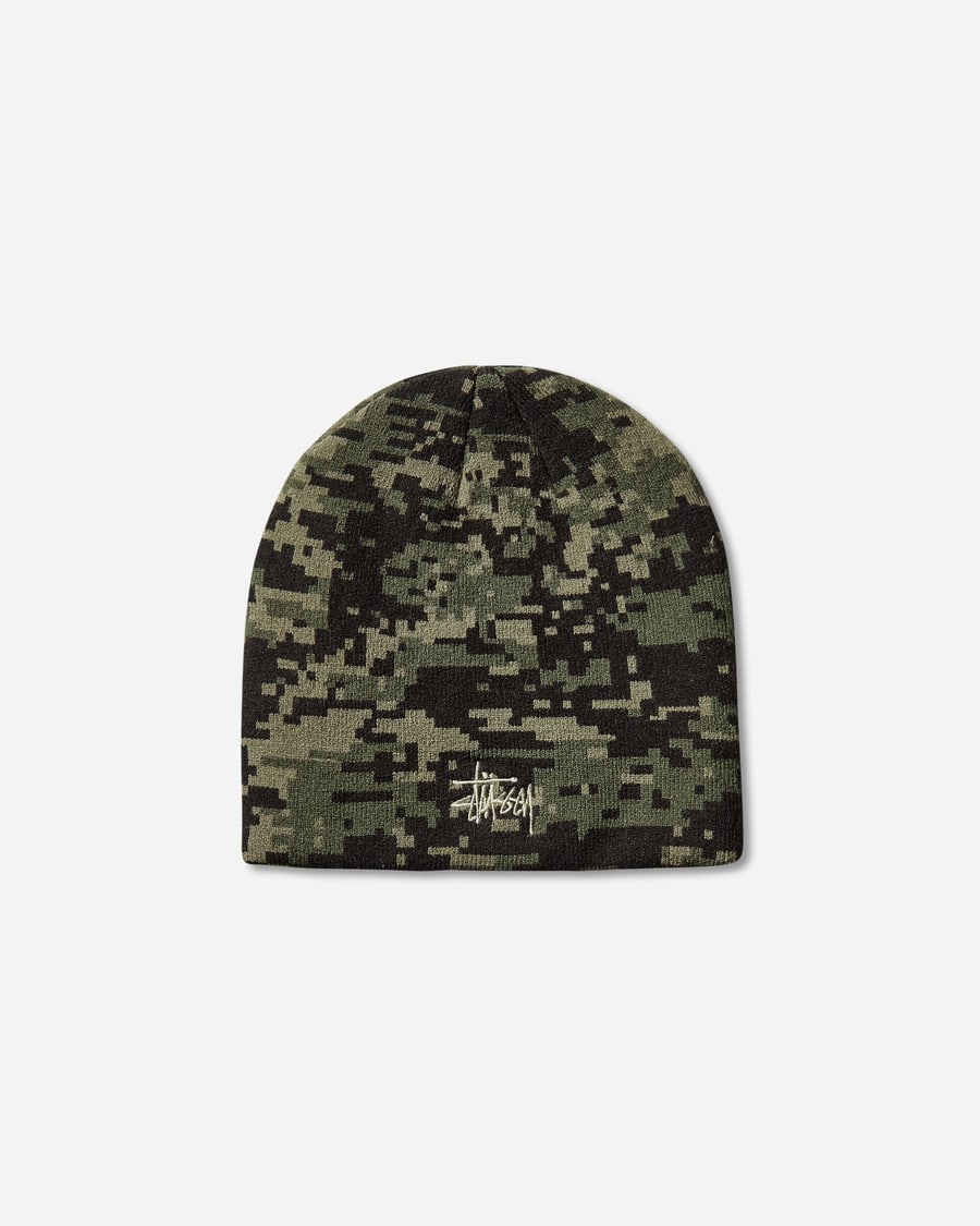 Stüssy Basic Skullcap Beanie Digi Camo, view 2