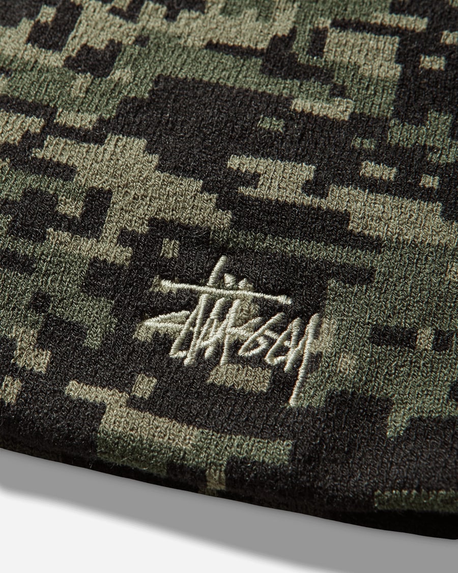 Stüssy Basic Skullcap Beanie Digi Camo, view 4