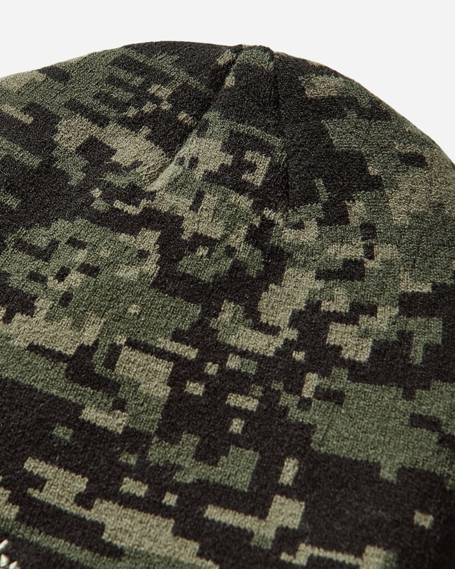 Stüssy Basic Skullcap Beanie Digi Camo, view 5