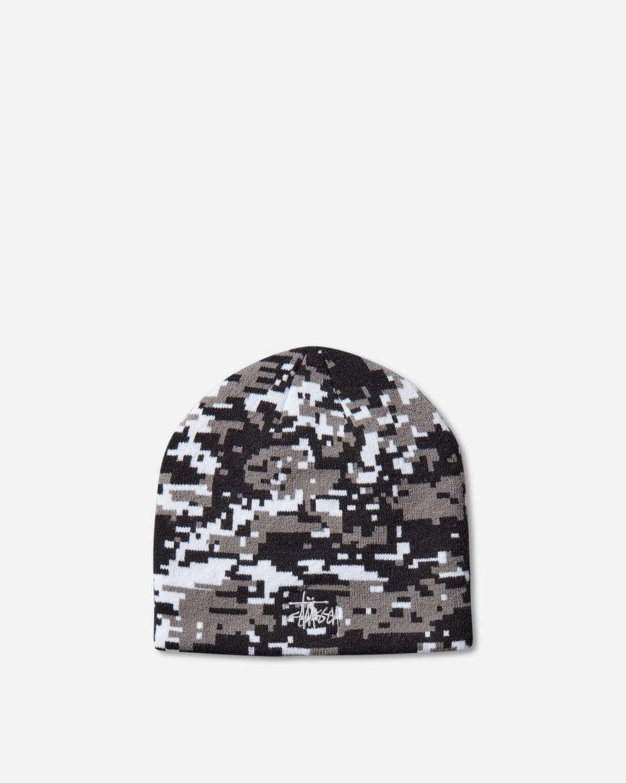 Stüssy Basic Skullcap Beanie Digi Camo Grey