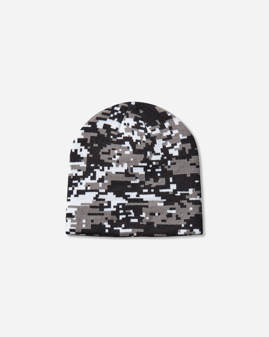Stüssy Basic Skullcap Beanie Digi Camo Grey, view 3