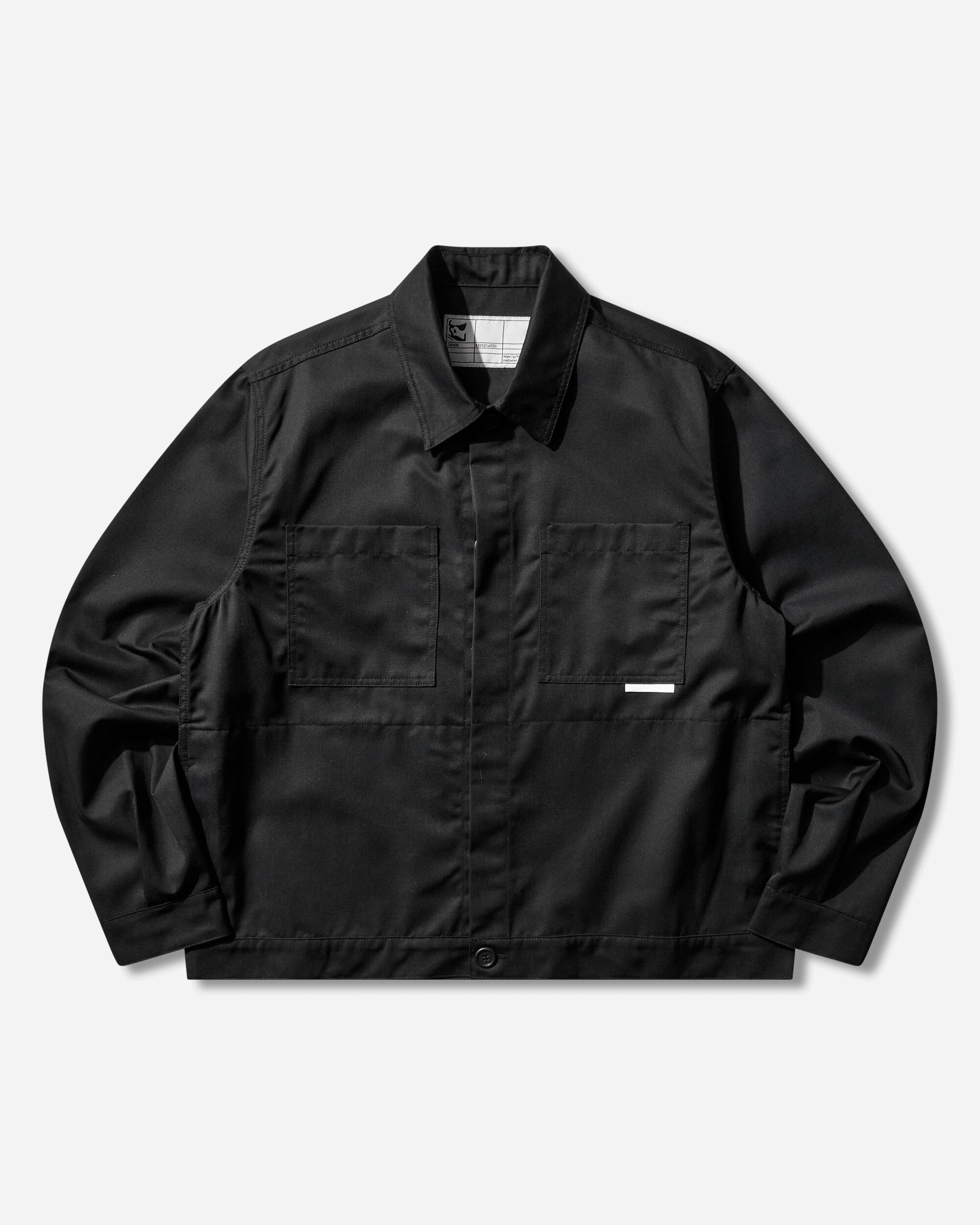 GR10K Men's 40000 Replicated Short Jacket Black