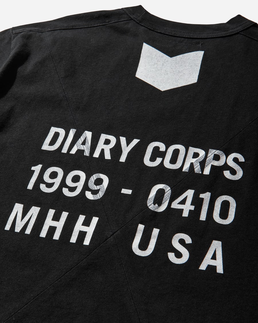 DIARY 1999 Men's Bulldog T-Shirt Black, view 3