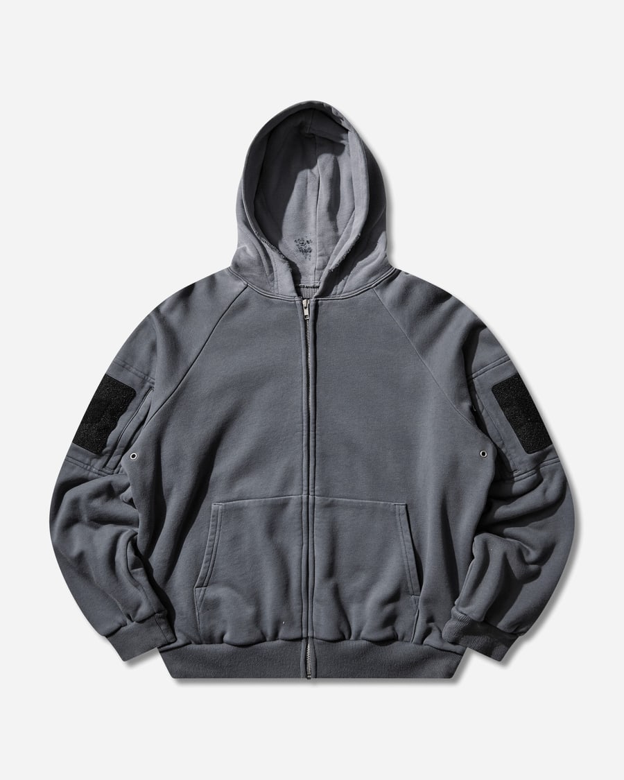 DIARY 1999 Men's Waffle Lined Hoodie Blue