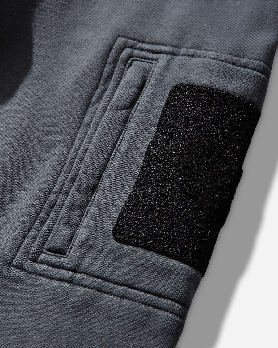 DIARY 1999 Men's Waffle Lined Hoodie Blue, view 4