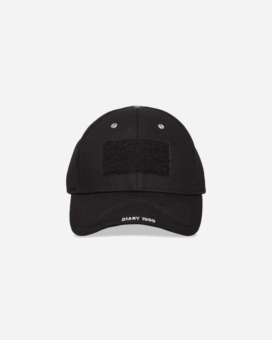 DIARY 1999 Eyelet Cap Black, view 2