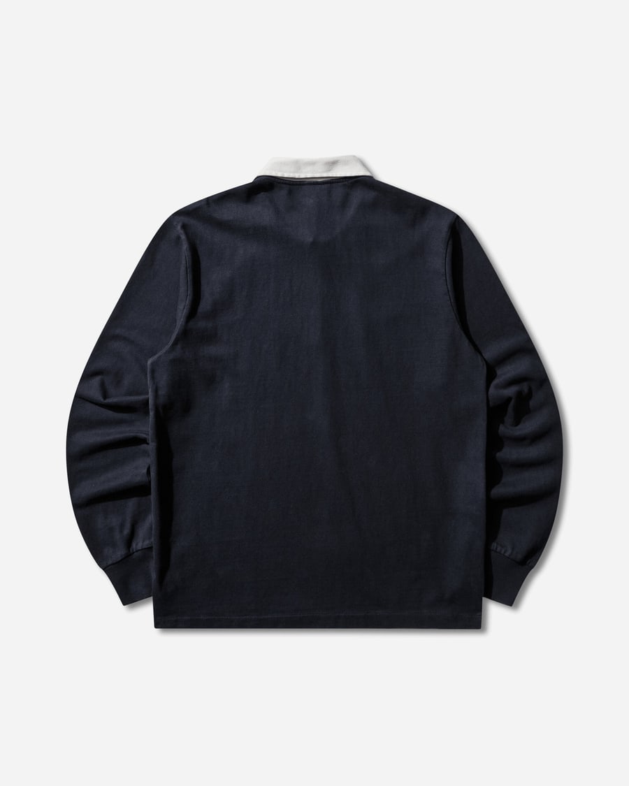 Champion Men's Time Capsule Half Zip Polo Shirt Dark Blue, view 2