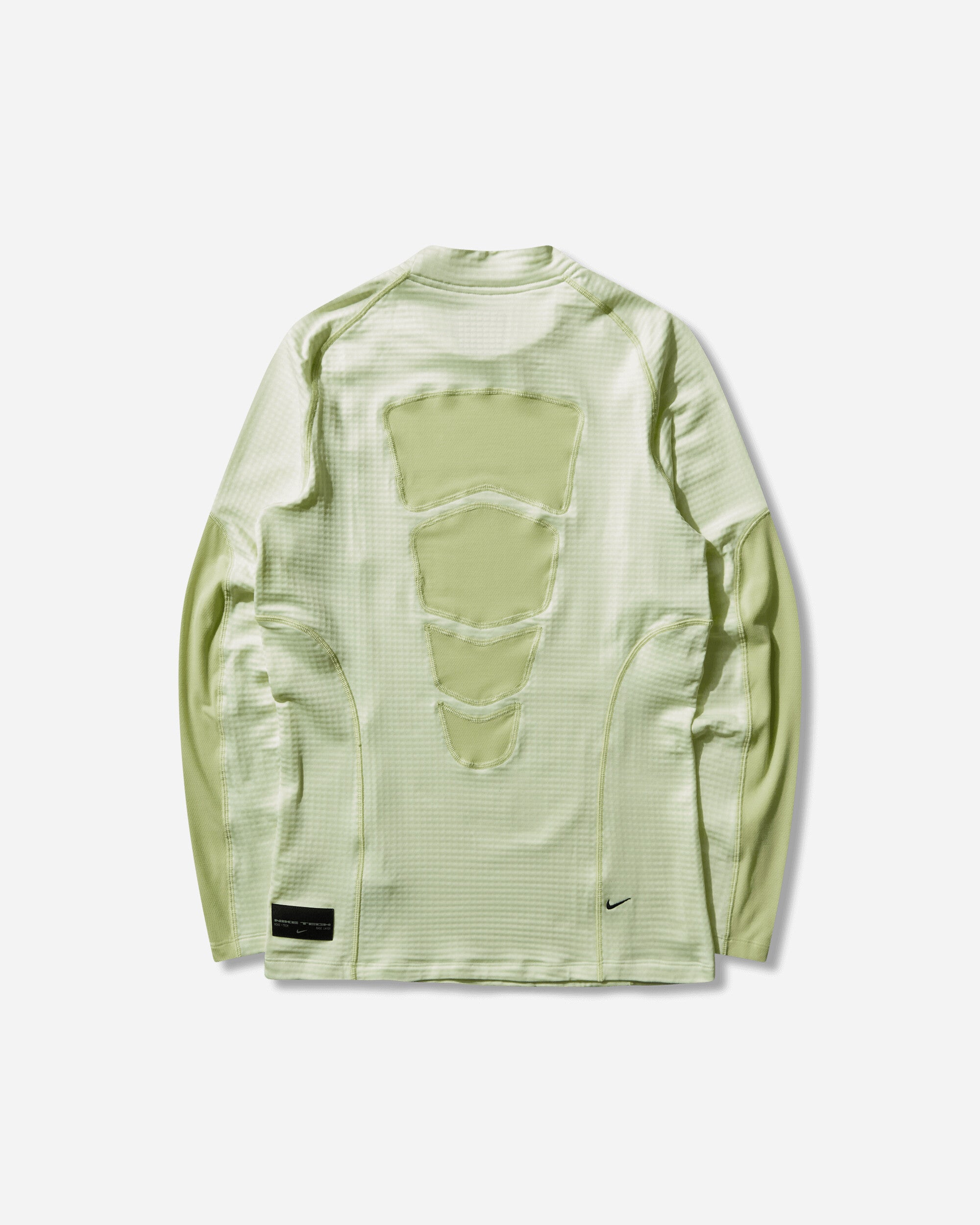 Nike Men's Tech Base Layer Longsleeve Top Volt Tint / Light Liquid Lime, view 2