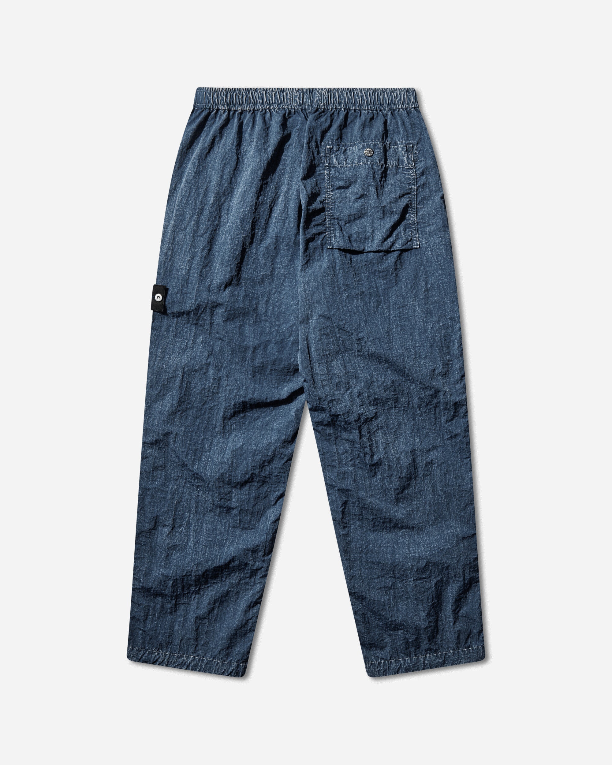 Stone Island Men's Hollow Fibre Nylon Indigo-TC + Mamo Corrosion Pants Indigo, view 2