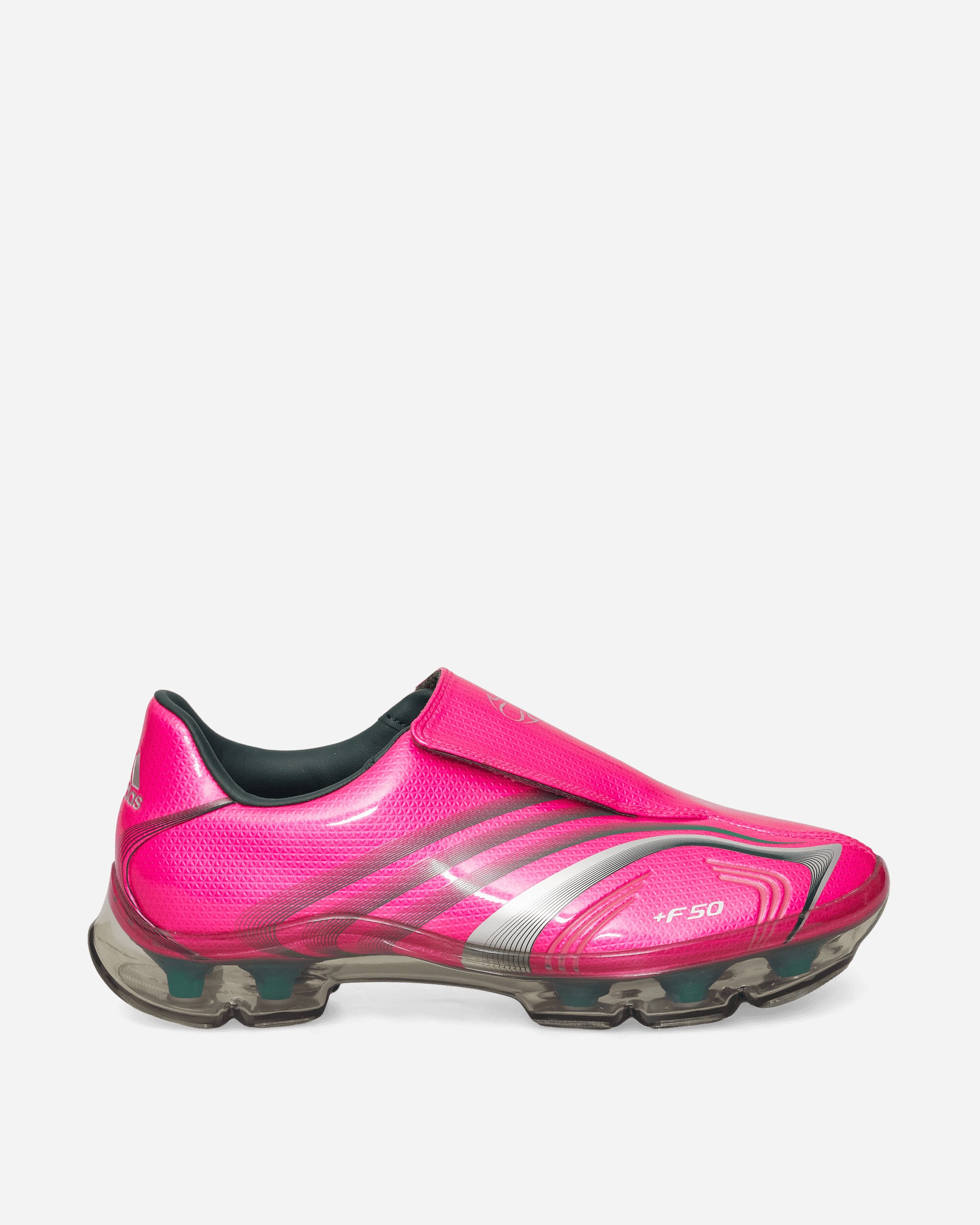 adidas Women's F50 Adiframe Sneakers Shock Pink / Bold Green / Silver Metallic