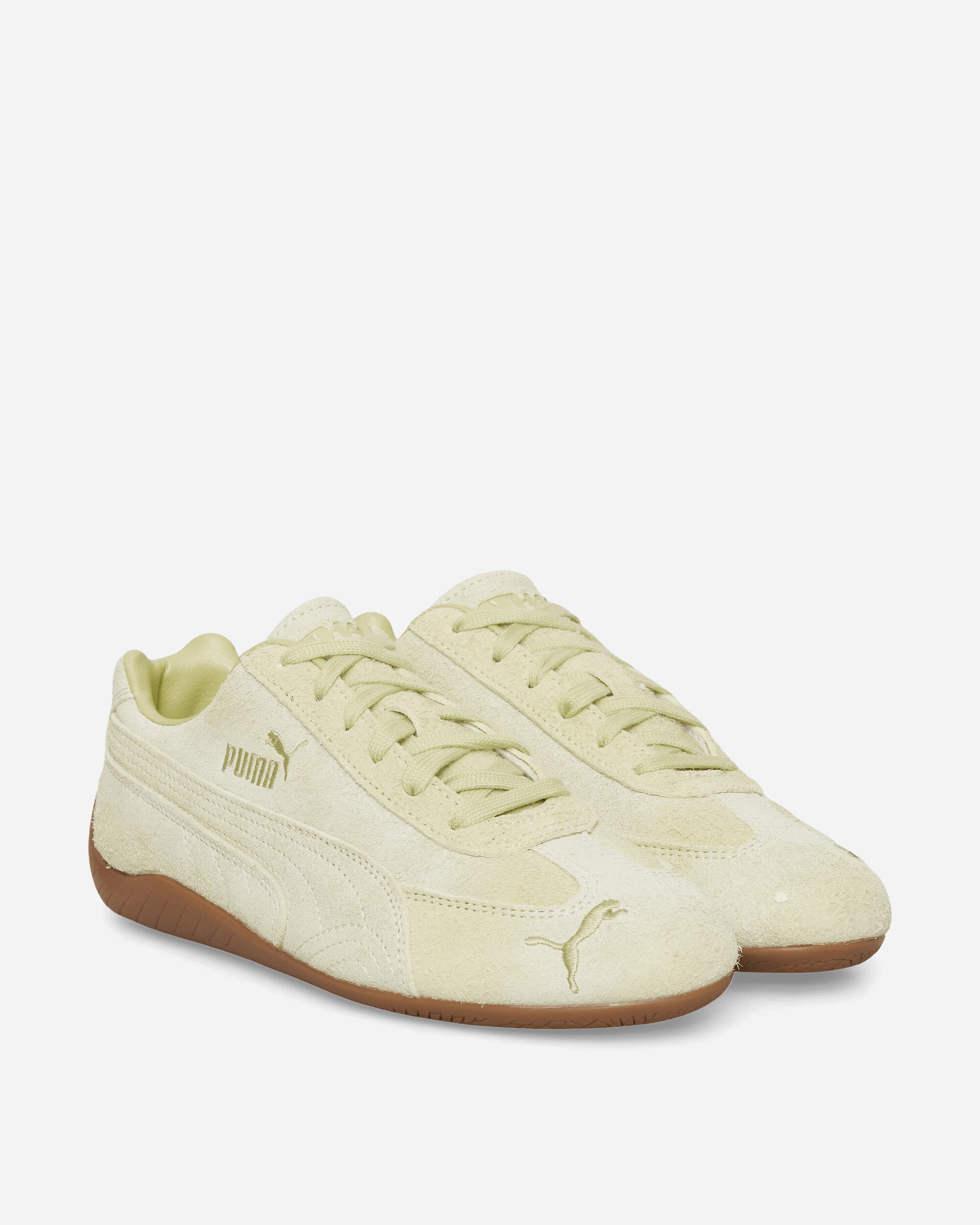 Puma Daniëlle Cathari Speedcat Washed Sneakers Pistachio Green, view 2