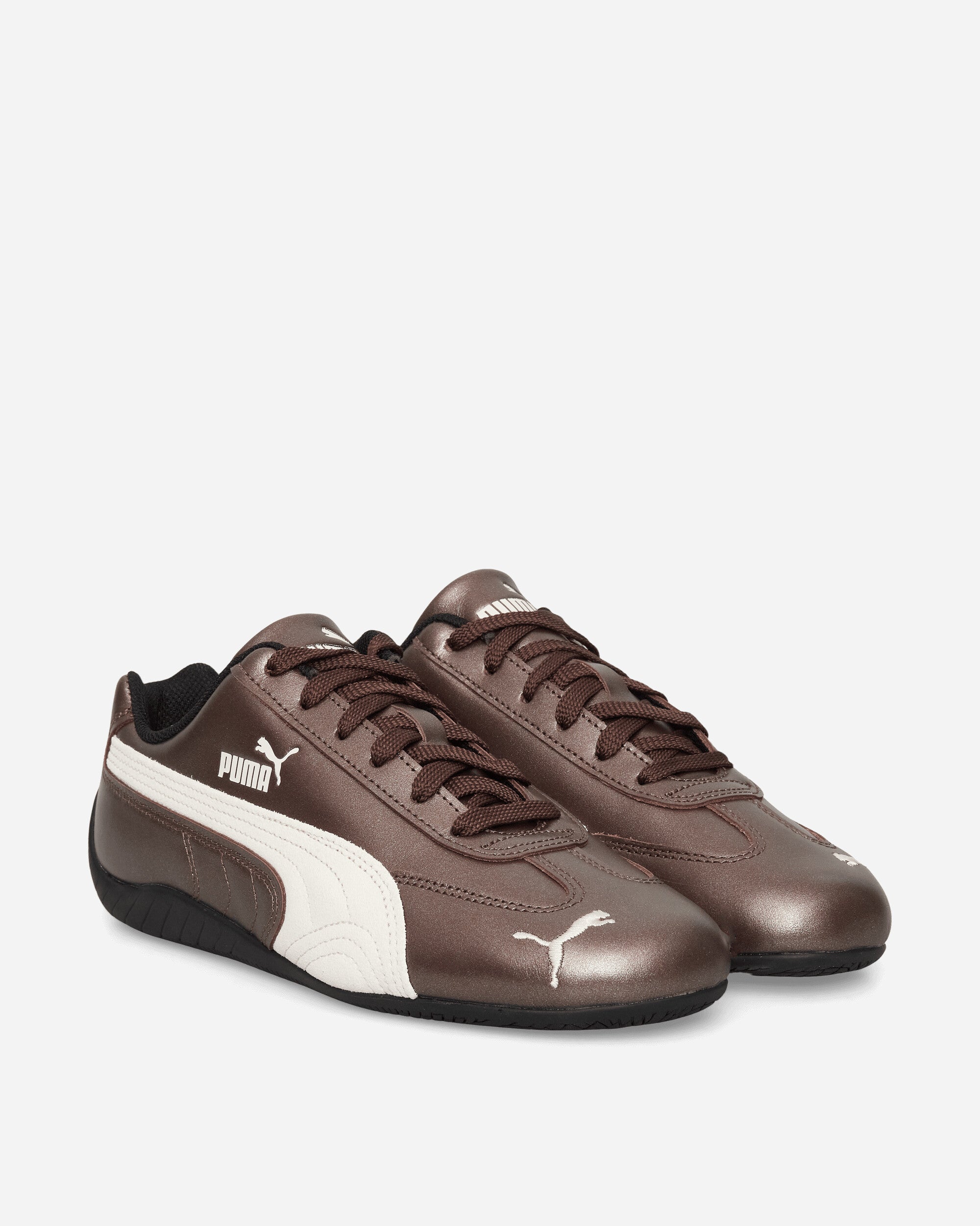 Puma Speedcat Metallic Sneakers Warm Brown / Warm White, view 2