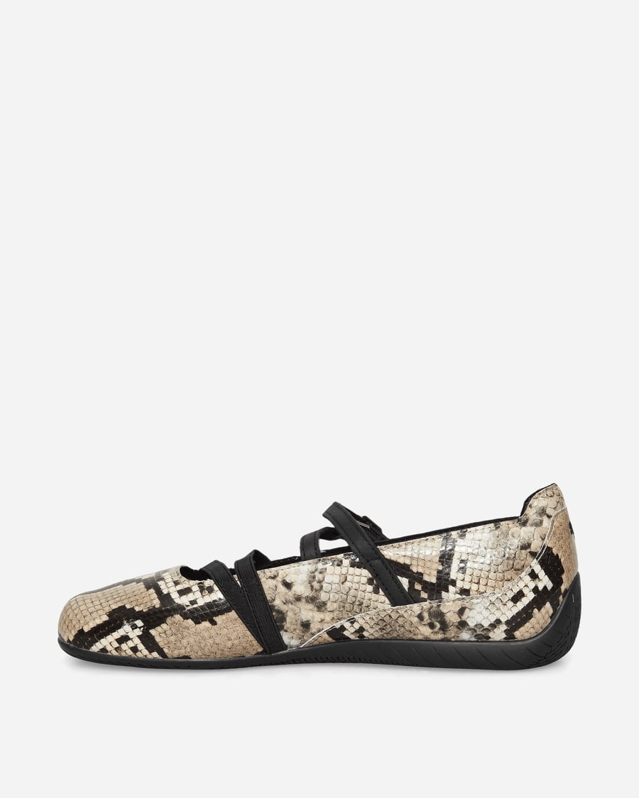 Puma Women's Speedcat Ballet Snake Print Shoes Black / Vapor Gray, view 3