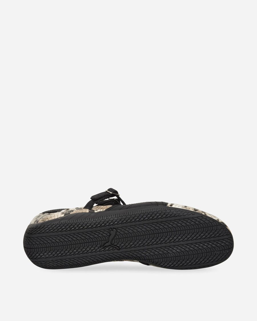 Puma Women's Speedcat Ballet Snake Print Shoes Black / Vapor Gray, view 5