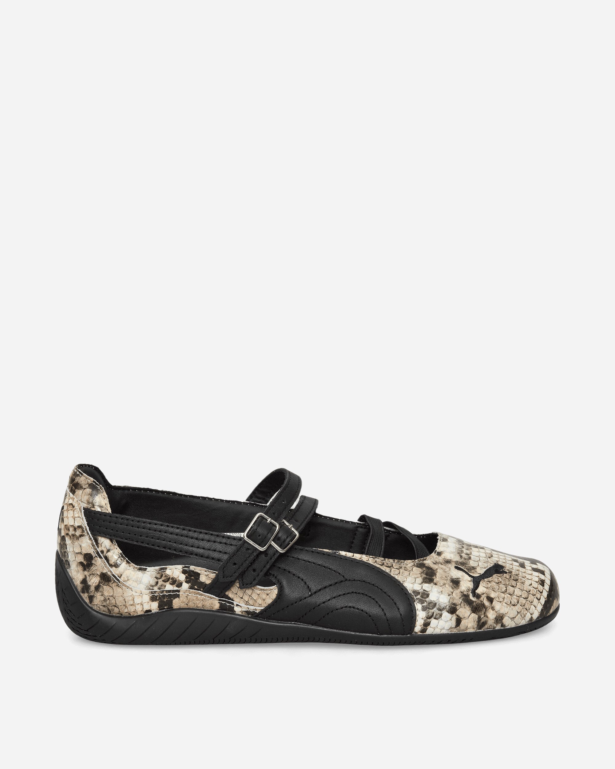 Puma Women's Speedcat Ballet Snake Print Shoes Black / Vapor Gray
