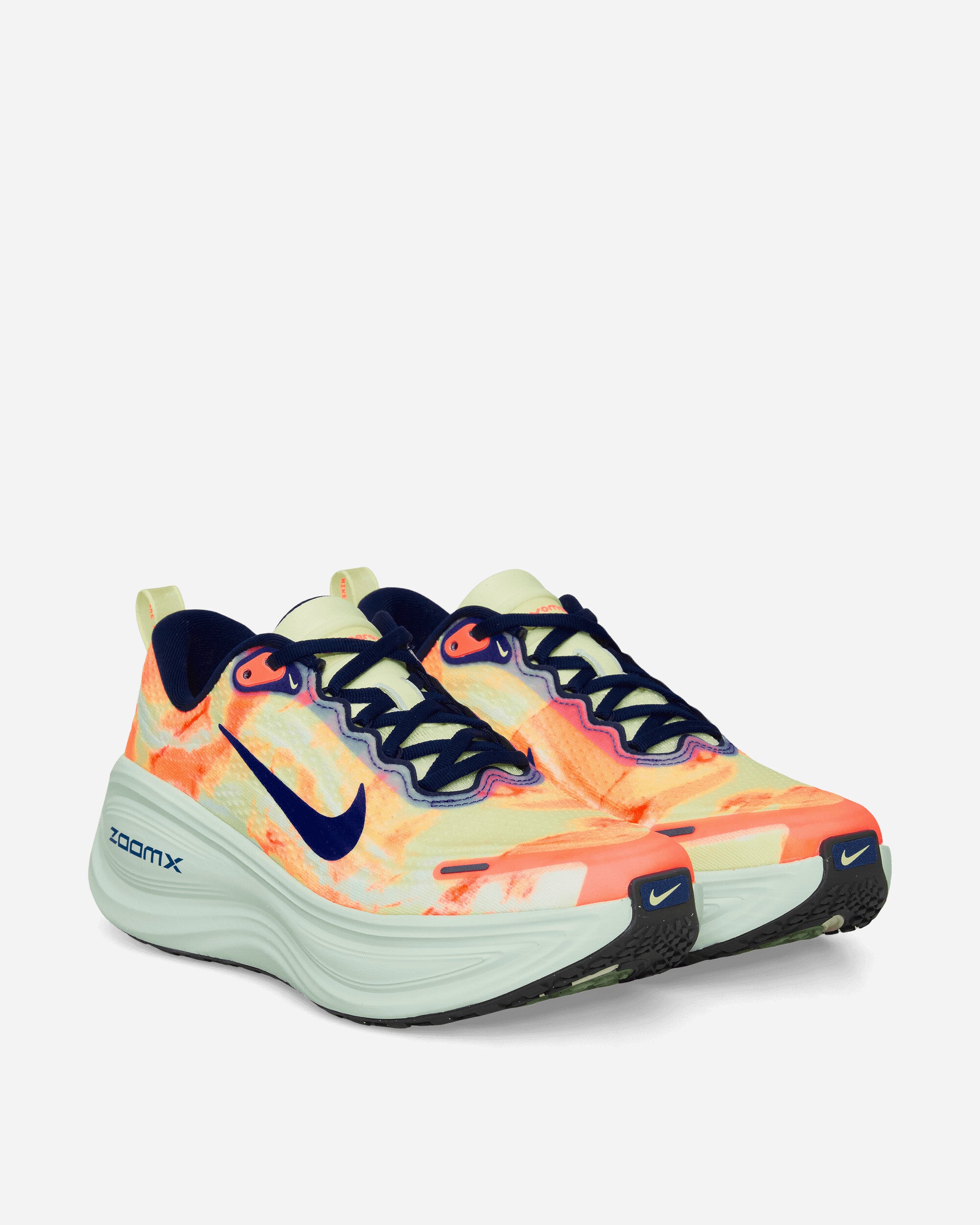 Nike Vomero Plus Sneakers Barely Volt / Hot Lava / Blue Void / Indigo Burst, view 2