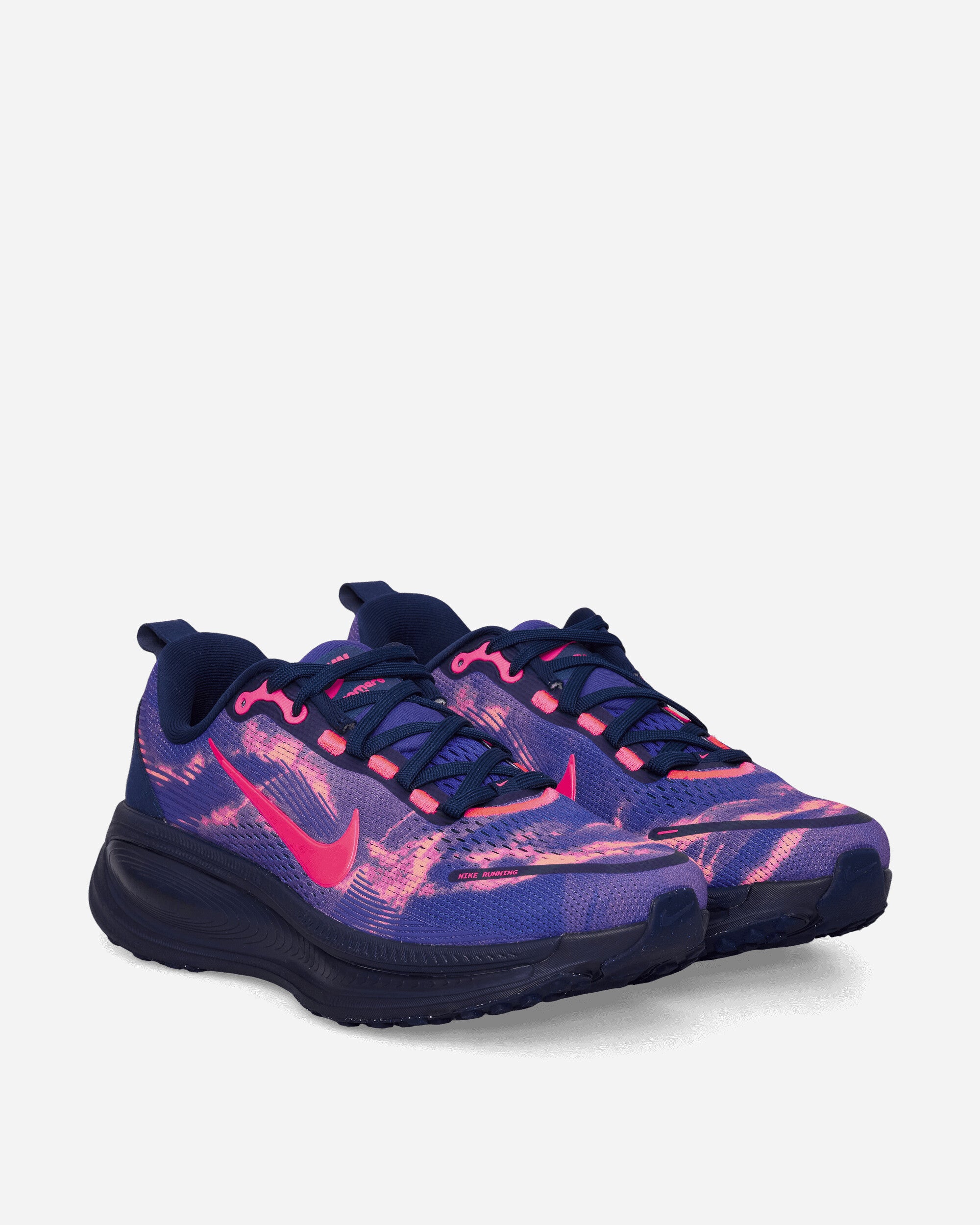 Nike Vomero 18 Sneakers Indigo Burst / Blue Void / Orange Pulse / Hot Lava, view 2