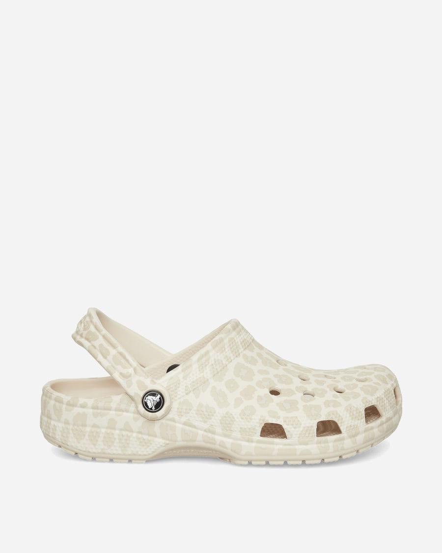 Crocs Classic Animal Clogs Almond Tint / Leopard