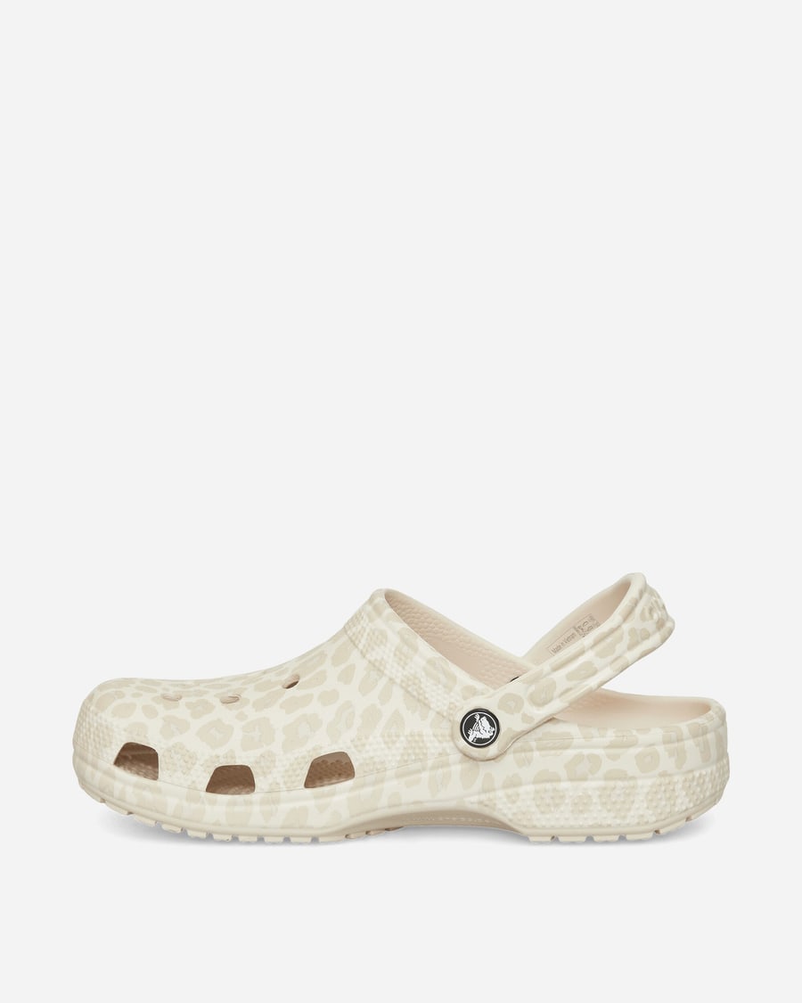 Crocs Classic Animal Clogs Almond Tint / Leopard, view 3