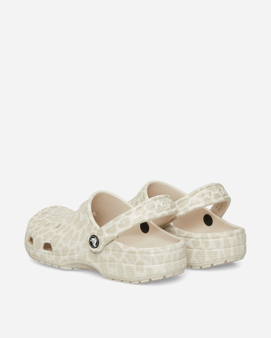 Crocs Classic Animal Clogs Almond Tint / Leopard, view 4