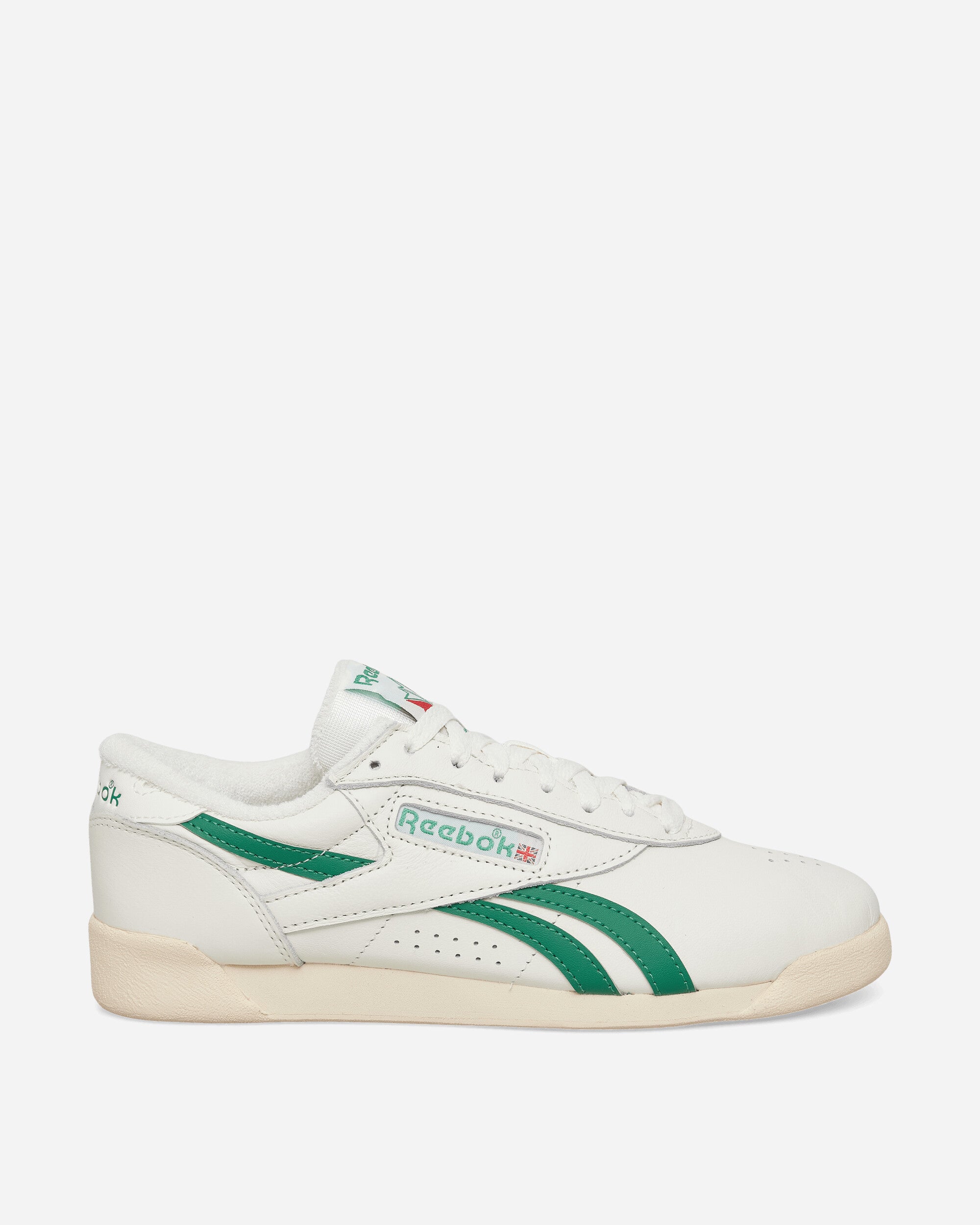 Reebok Women's Freestyle Low Sneakers Chalk / Glen Green / Paper White