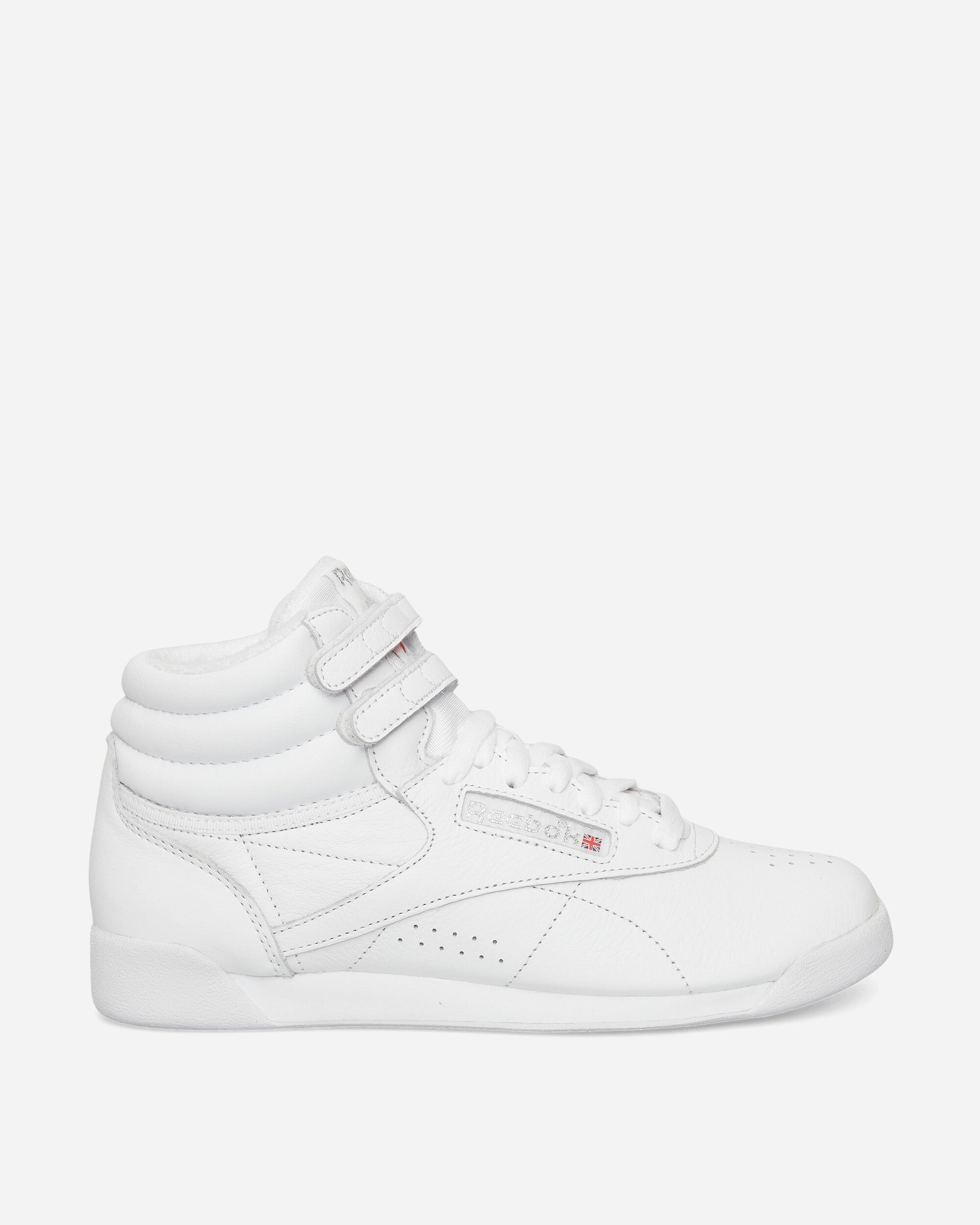 Reebok Women's Freestyle Hi Sneakers Intense White / Silver