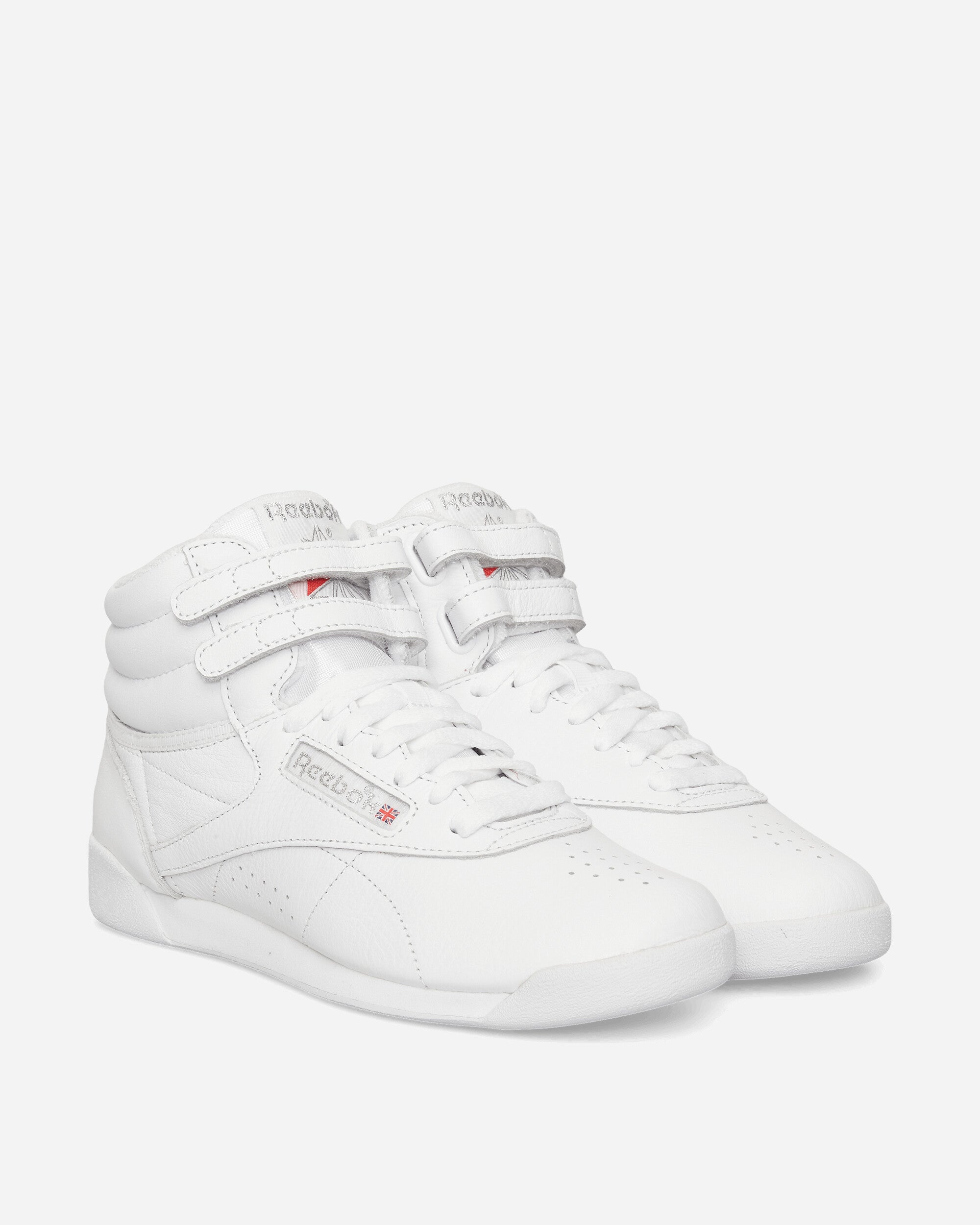 Reebok Women's Freestyle Hi Sneakers Intense White / Silver, view 2
