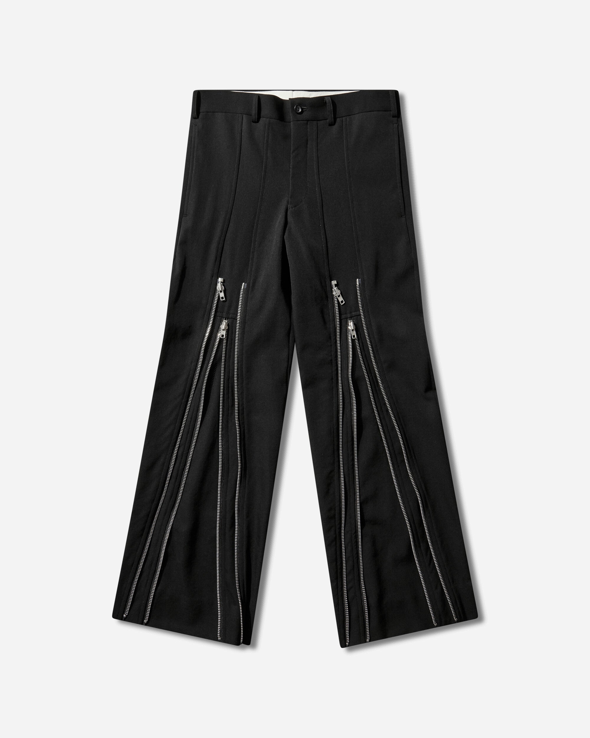 Comme Des Garçons Homme Plus Men's Zipped Trousers Black