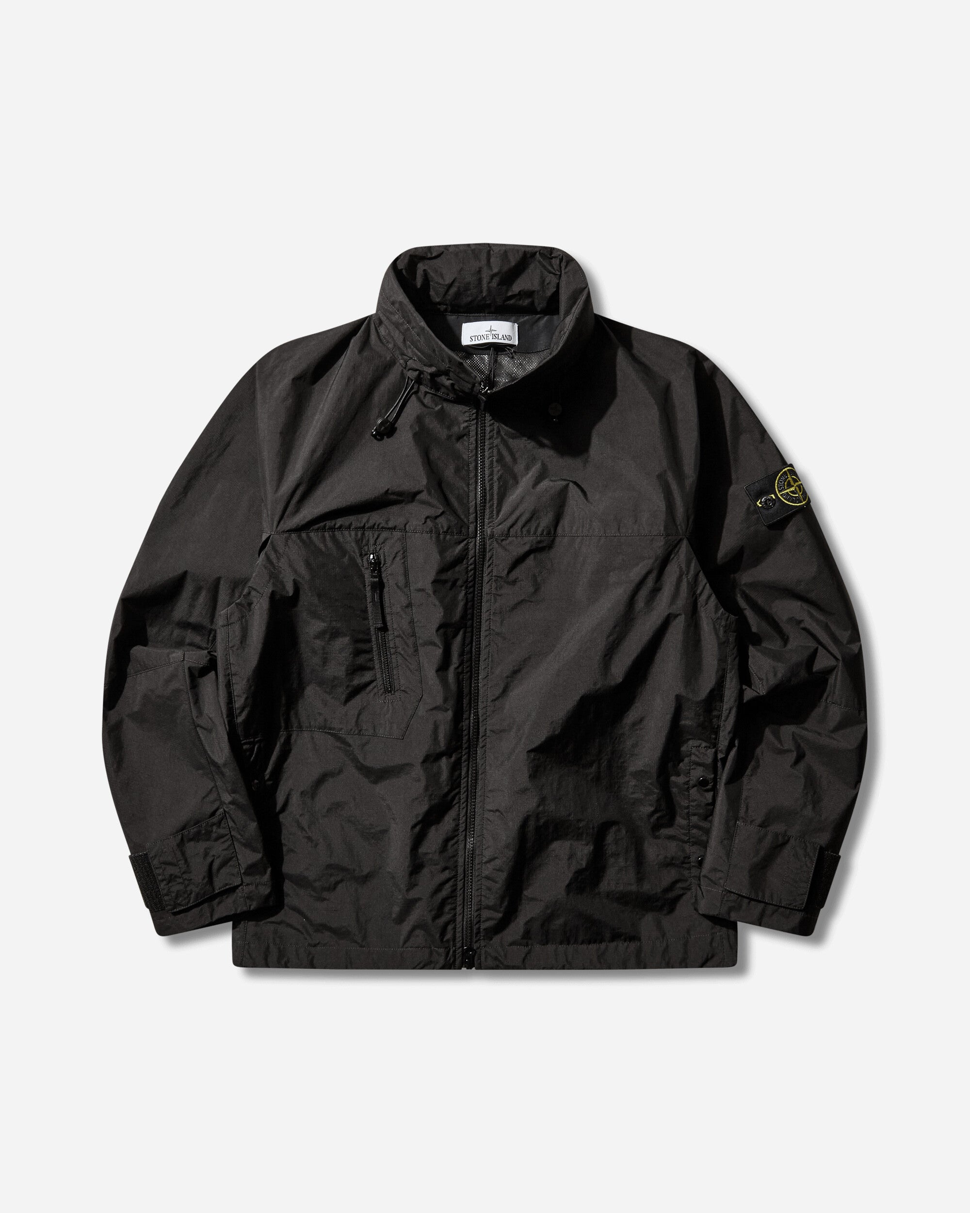 Stone Island Men's Metal Lamina Poly Ripstop Jacket Black
