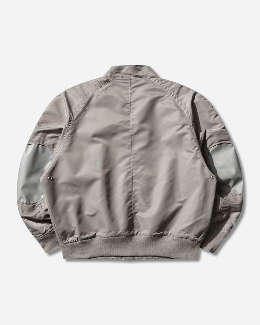 Cav Empt Men's Design Nylon Zip Jacket Grey, view 2