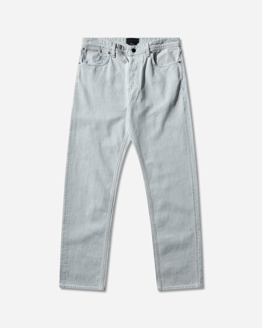 Stone Island Men's Indigo Denim-Ultra Bleached Regular Fit Jeans Blue Extra Bleach