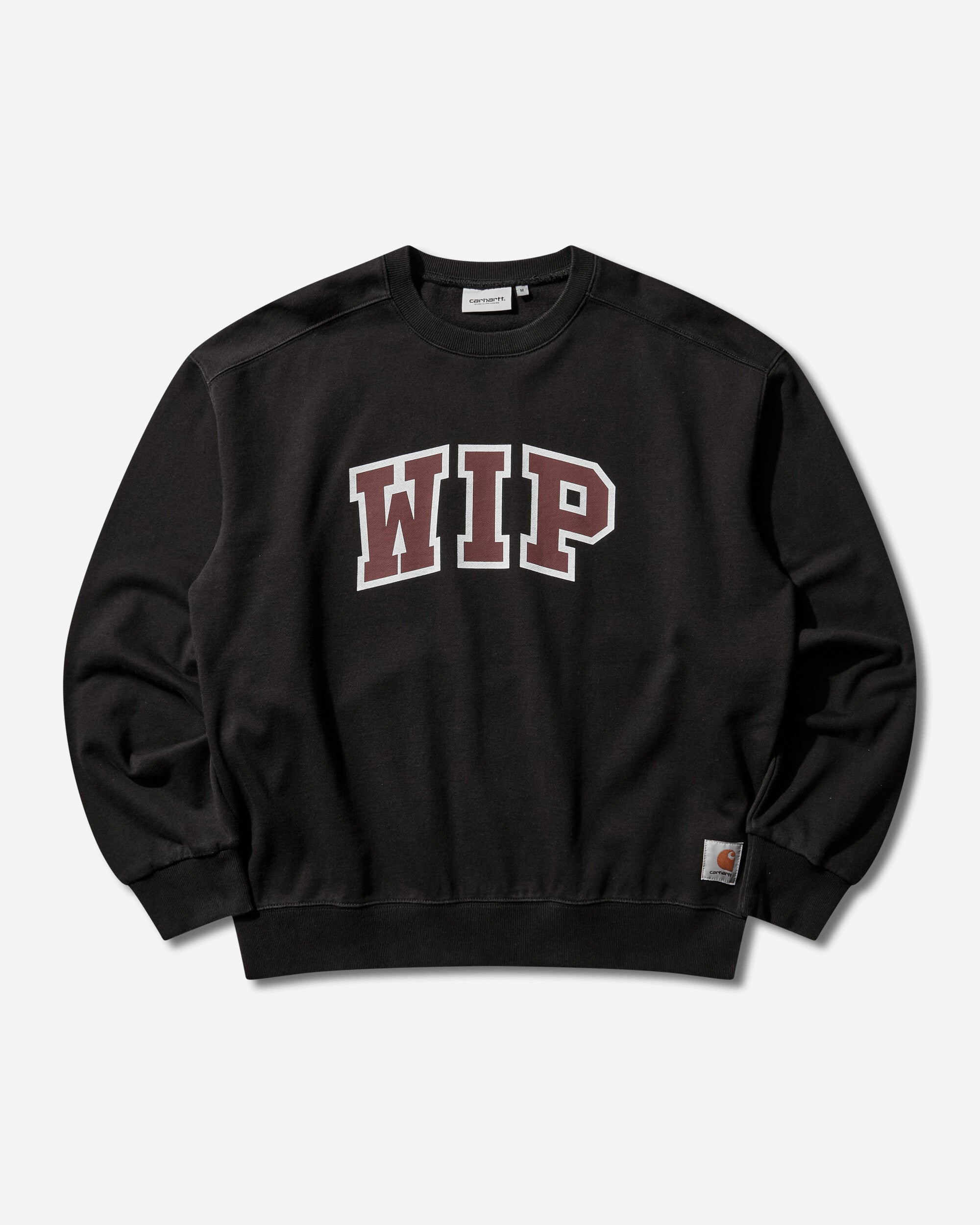 Carhartt WIP Men's WIP III Sweatshirt Black (Heavy Stone Wash)