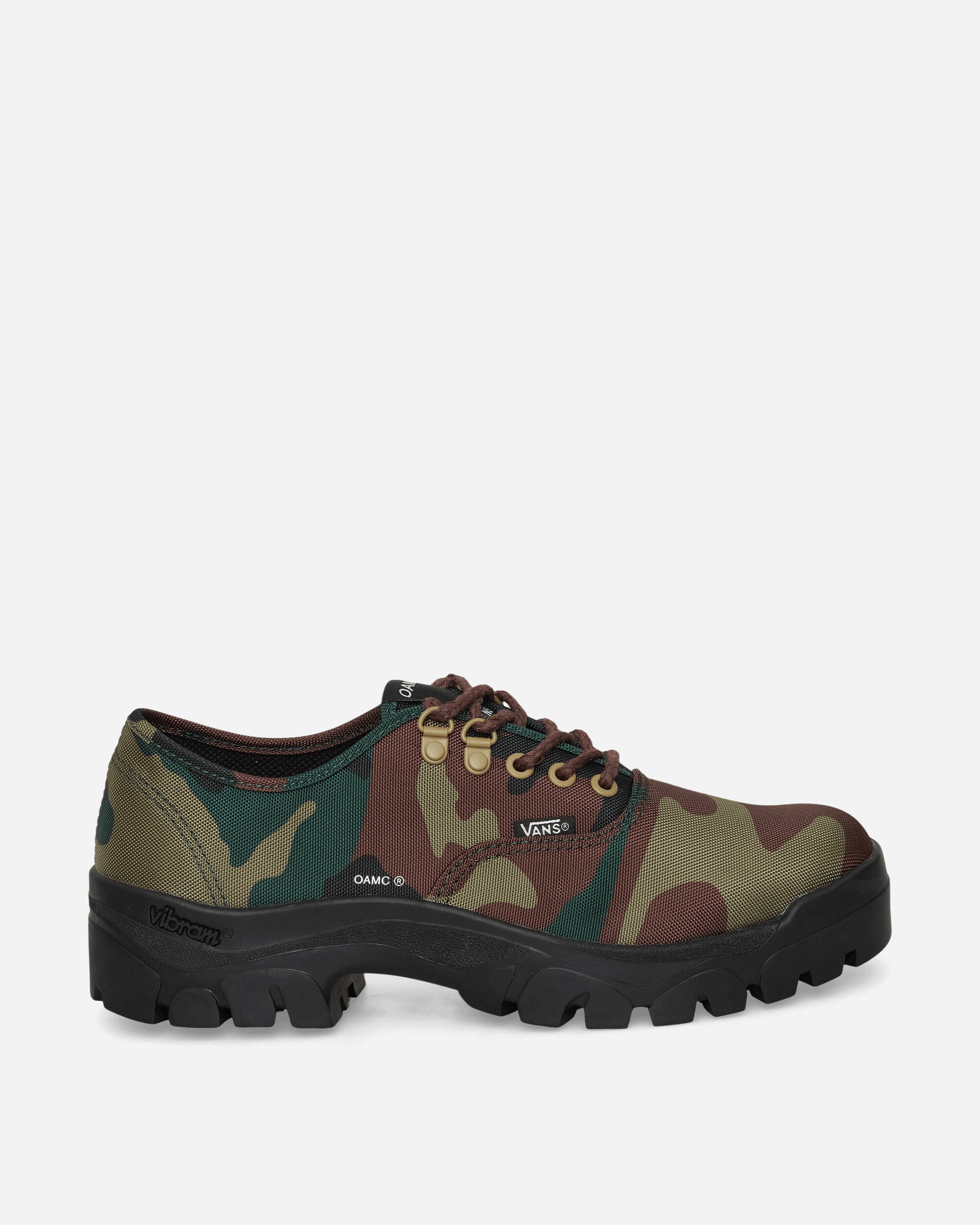 Vans OAMC Authentic Oxford Sneakers Woodland Camo Green