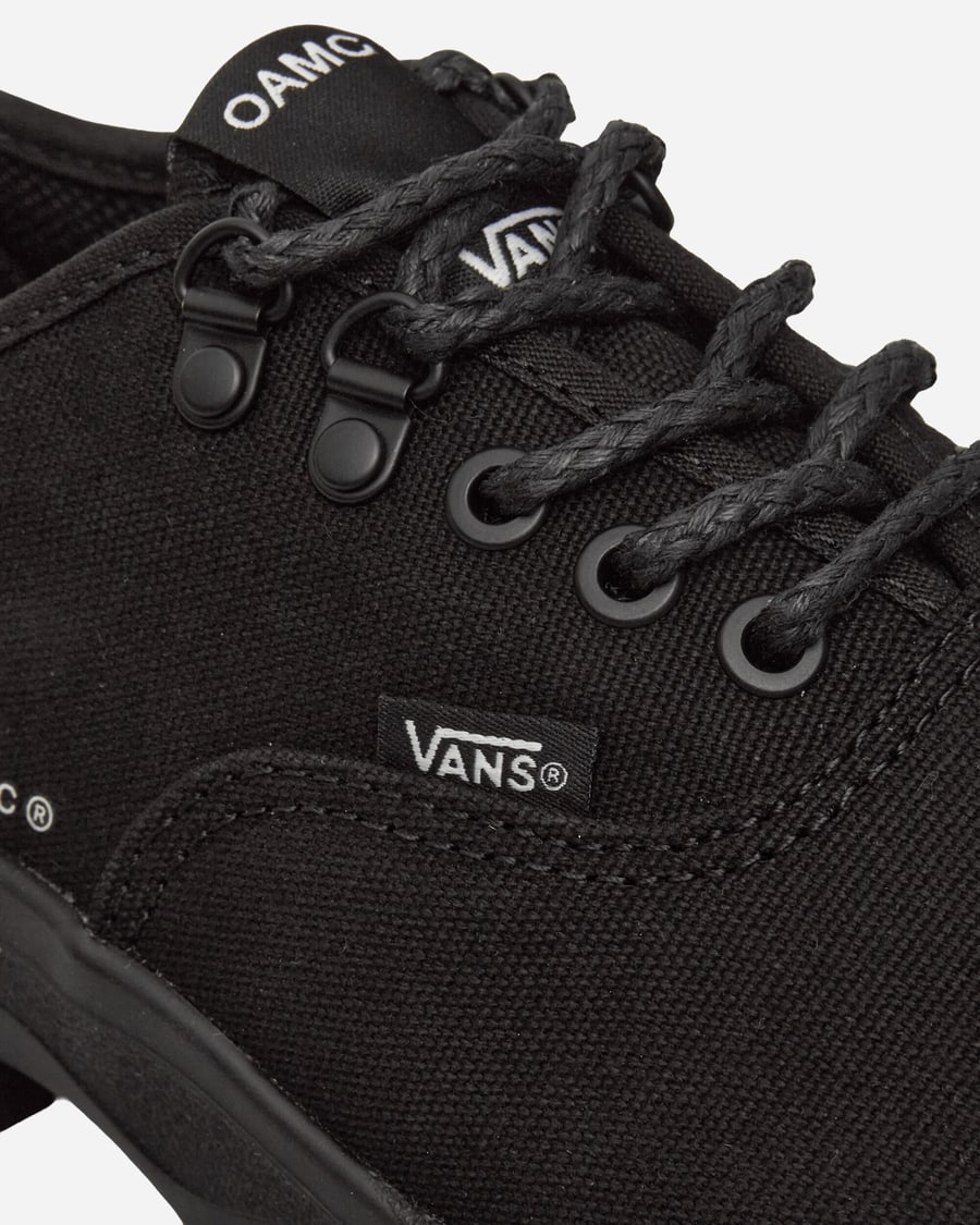 Vans OAMC Authentic Oxford Sneakers Black, view 6