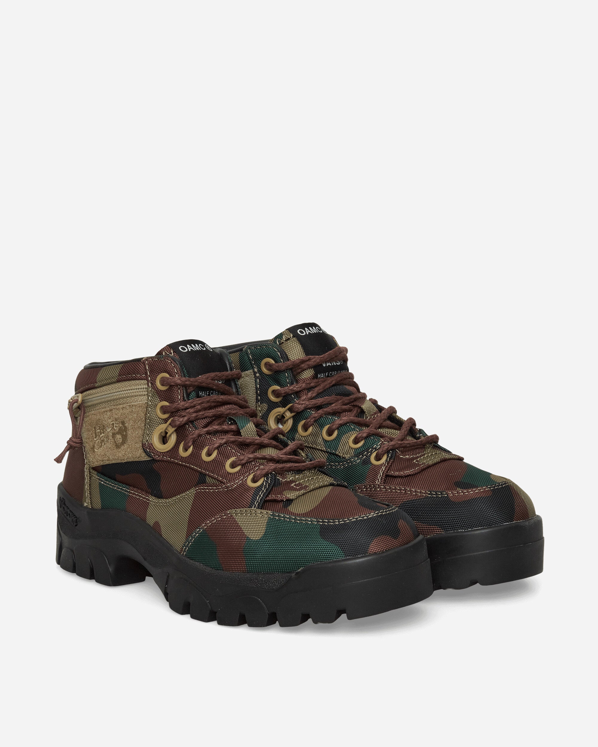 Vans OAMC Half Cab SP Boots Woodland Camo Green, view 2
