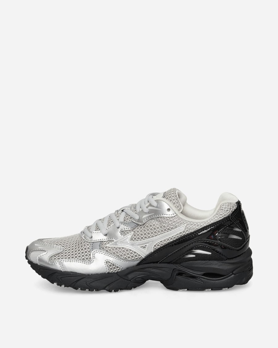 Mizuno Wave Rider 10 Sneakers Harbor Mist / Silver / Black, view 3