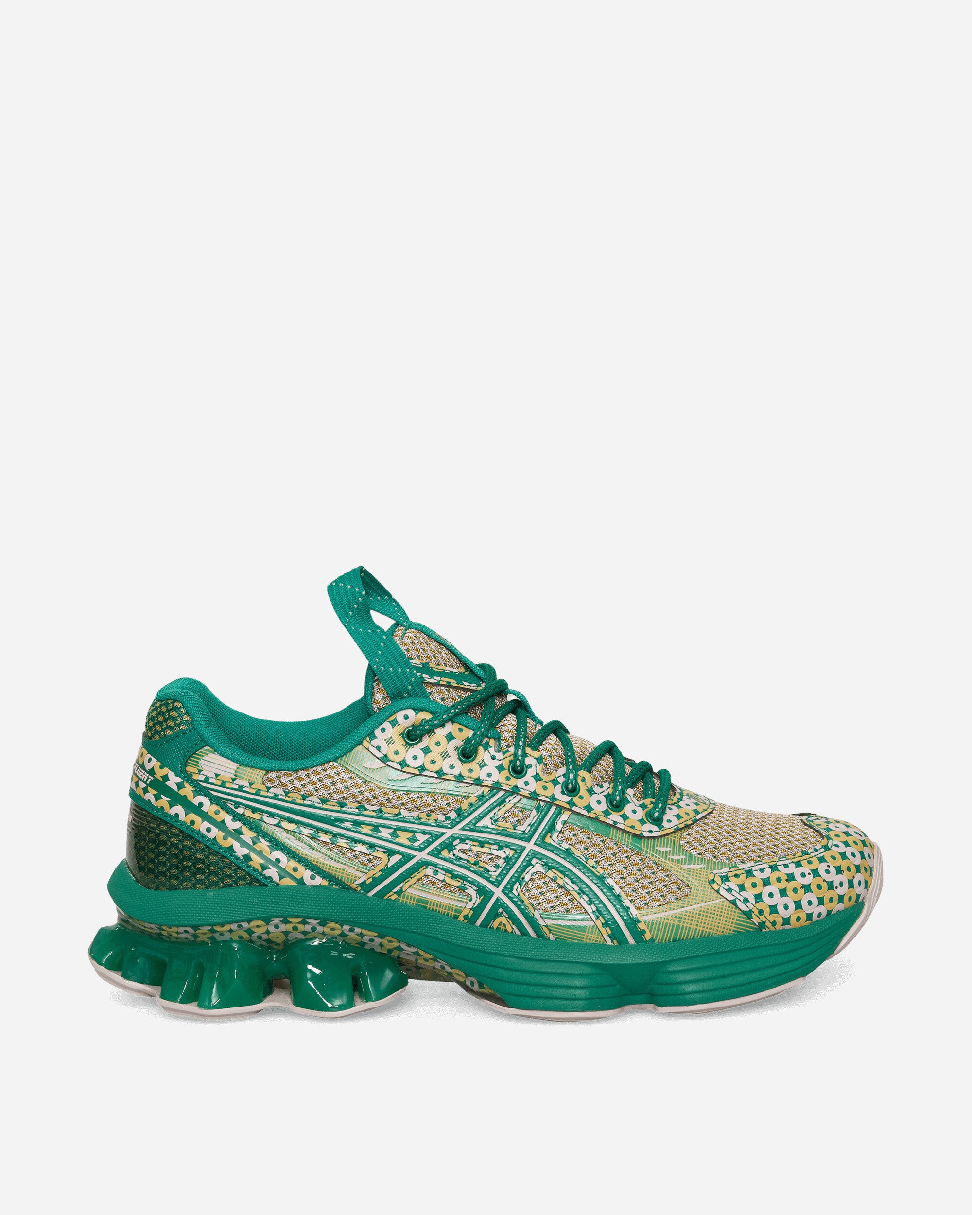Asics US7-S GEL-Kinetic Fluent Sneakers Watershed Rose / Kale