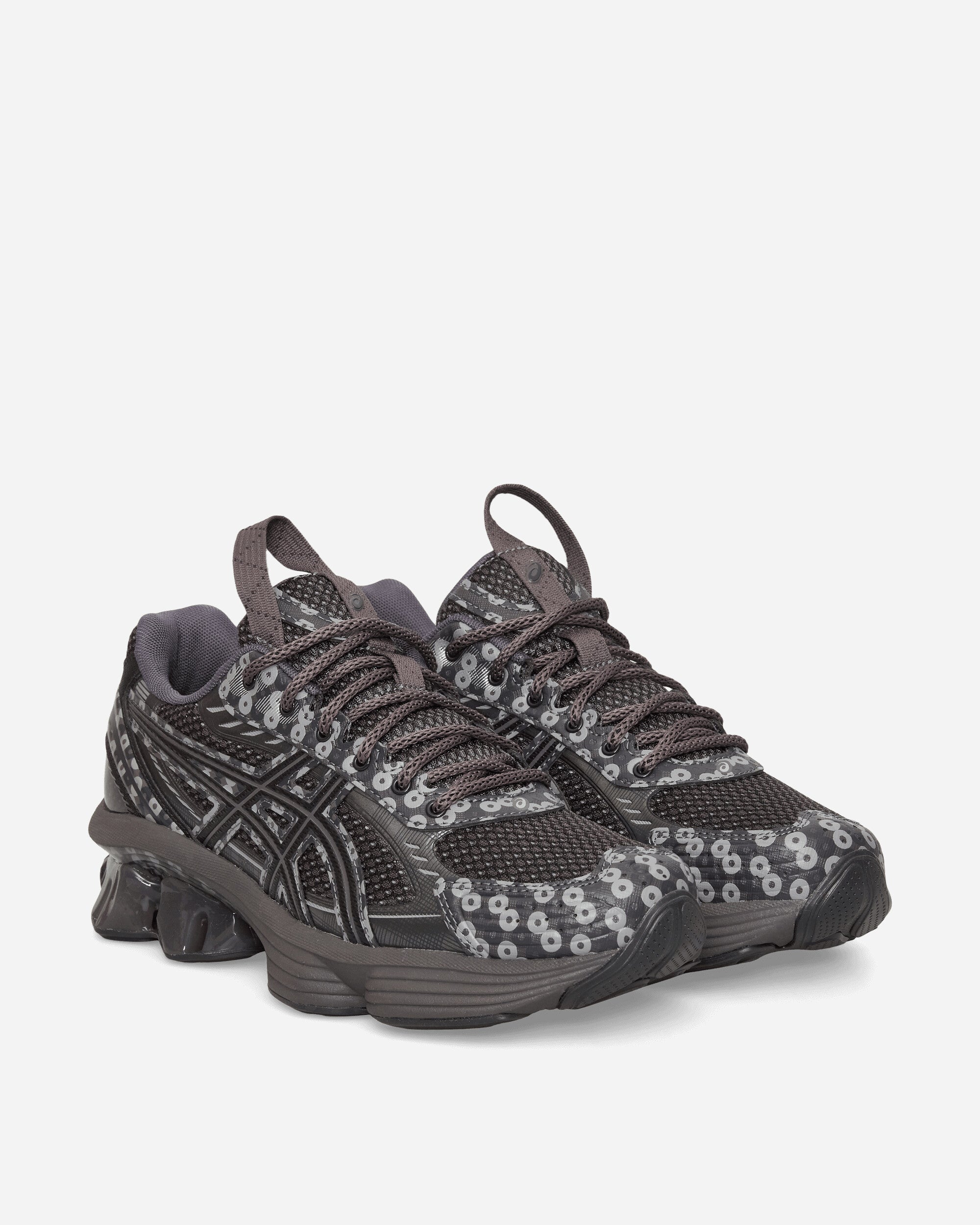 Asics US7-S GEL-Kinetic Fluent Sneakers Obsidian Grey / Graphite Grey, view 2
