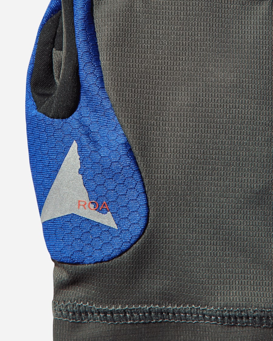 ROA Andie Base Layer Gloves Anthracite / Blue, view 5