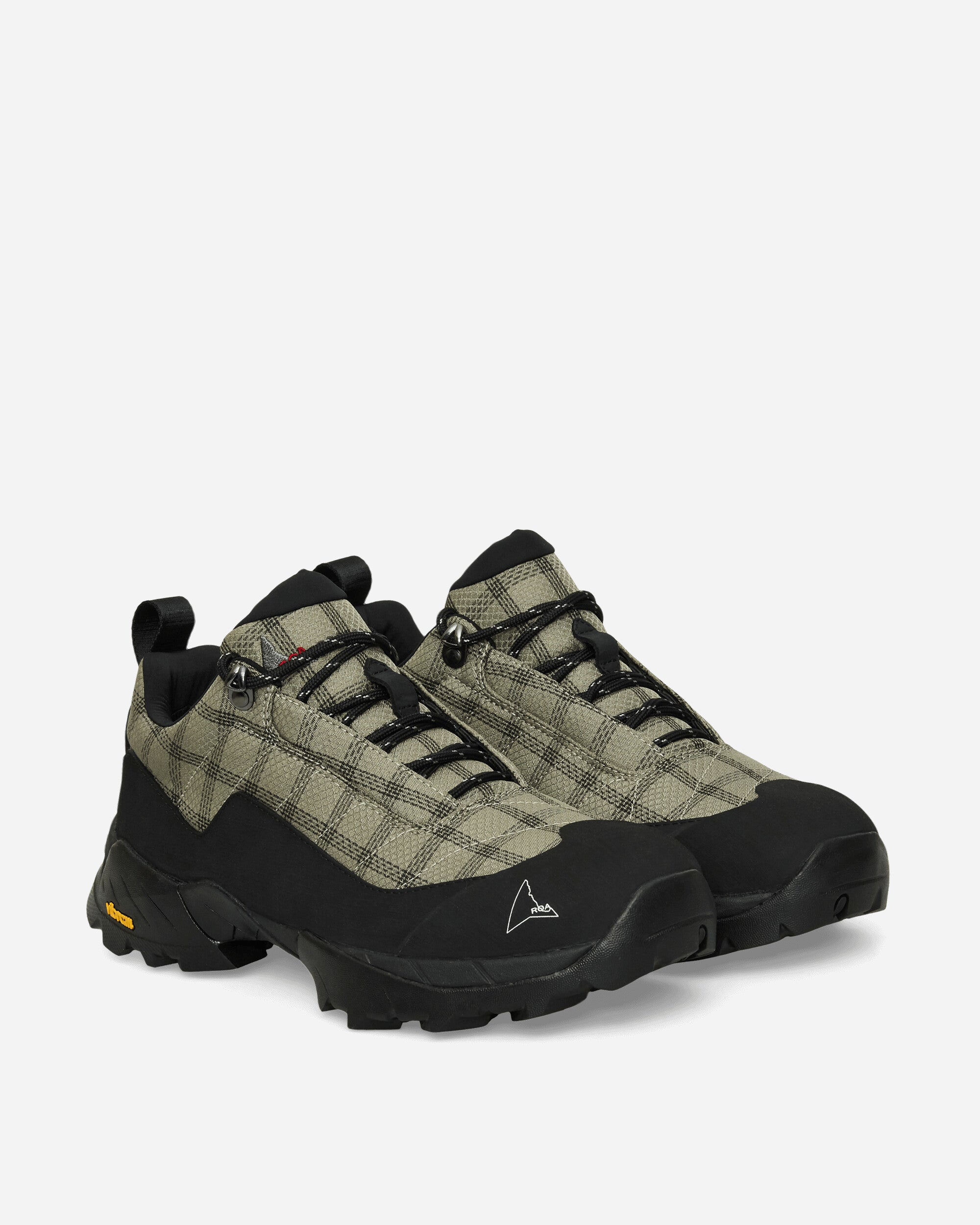 ROA Katharina Boots Taupe / Black Check, view 2