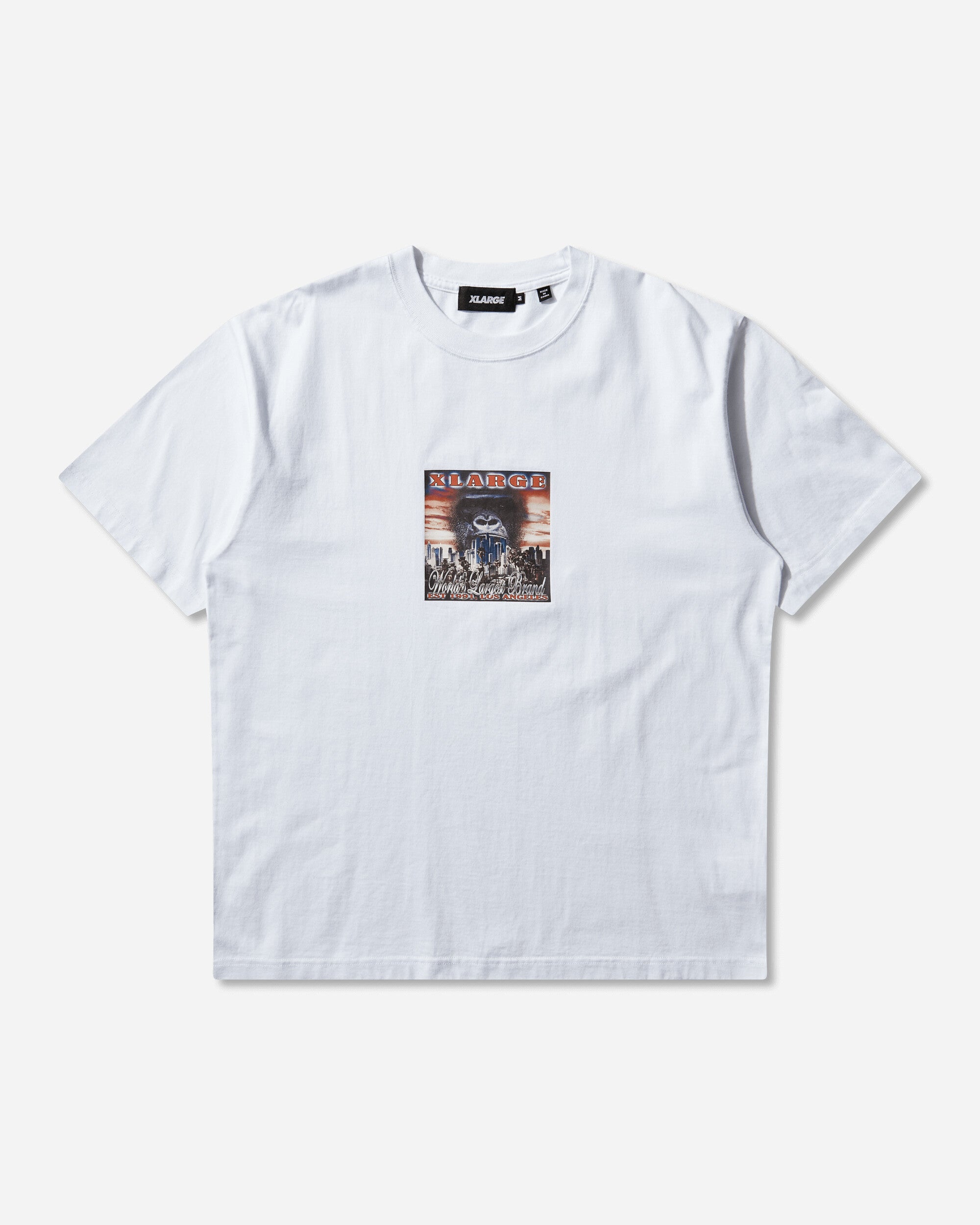 XLARGE Men's CDs Cover T-Shirt White