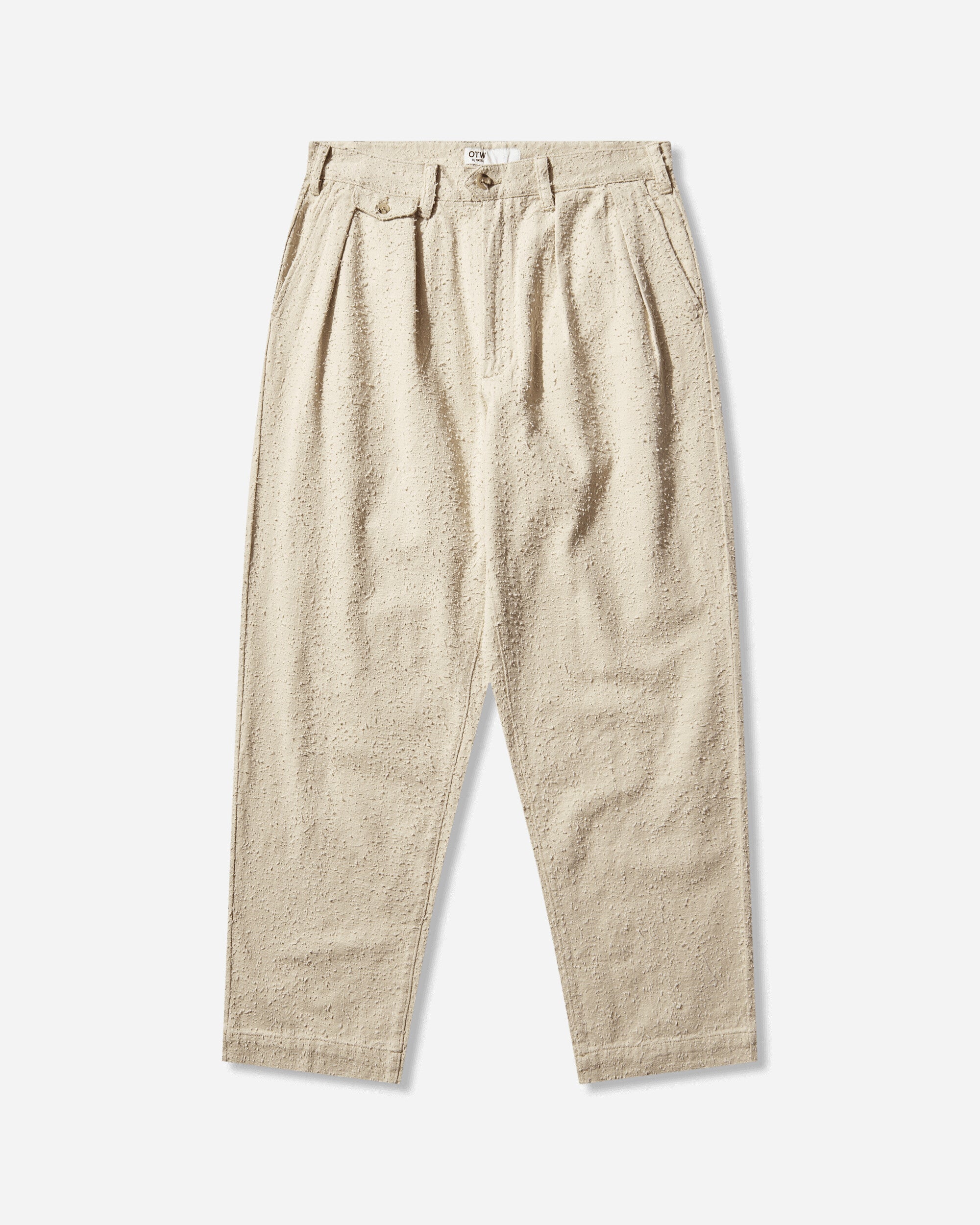Vans Men's Back Pleated Trousers Creme Brulee
