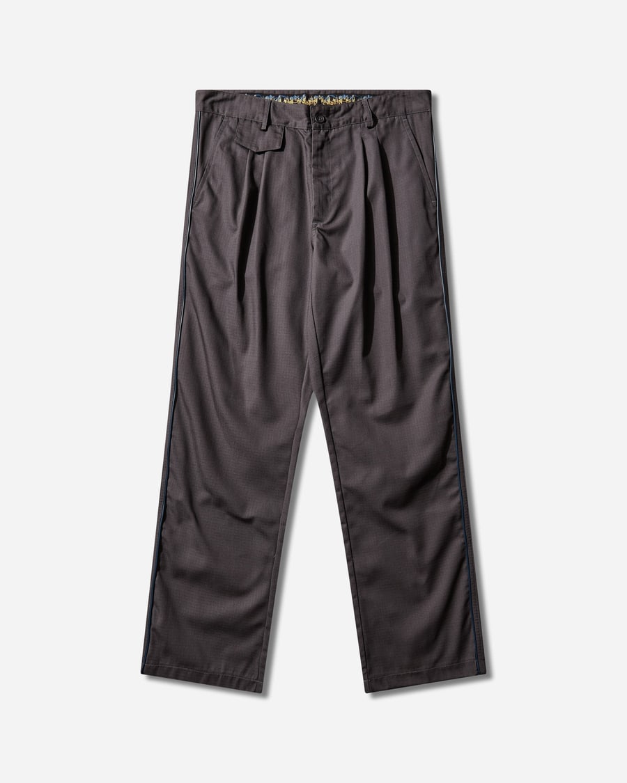 GR10K Men's Piping Ripstop Pants Stone Grey