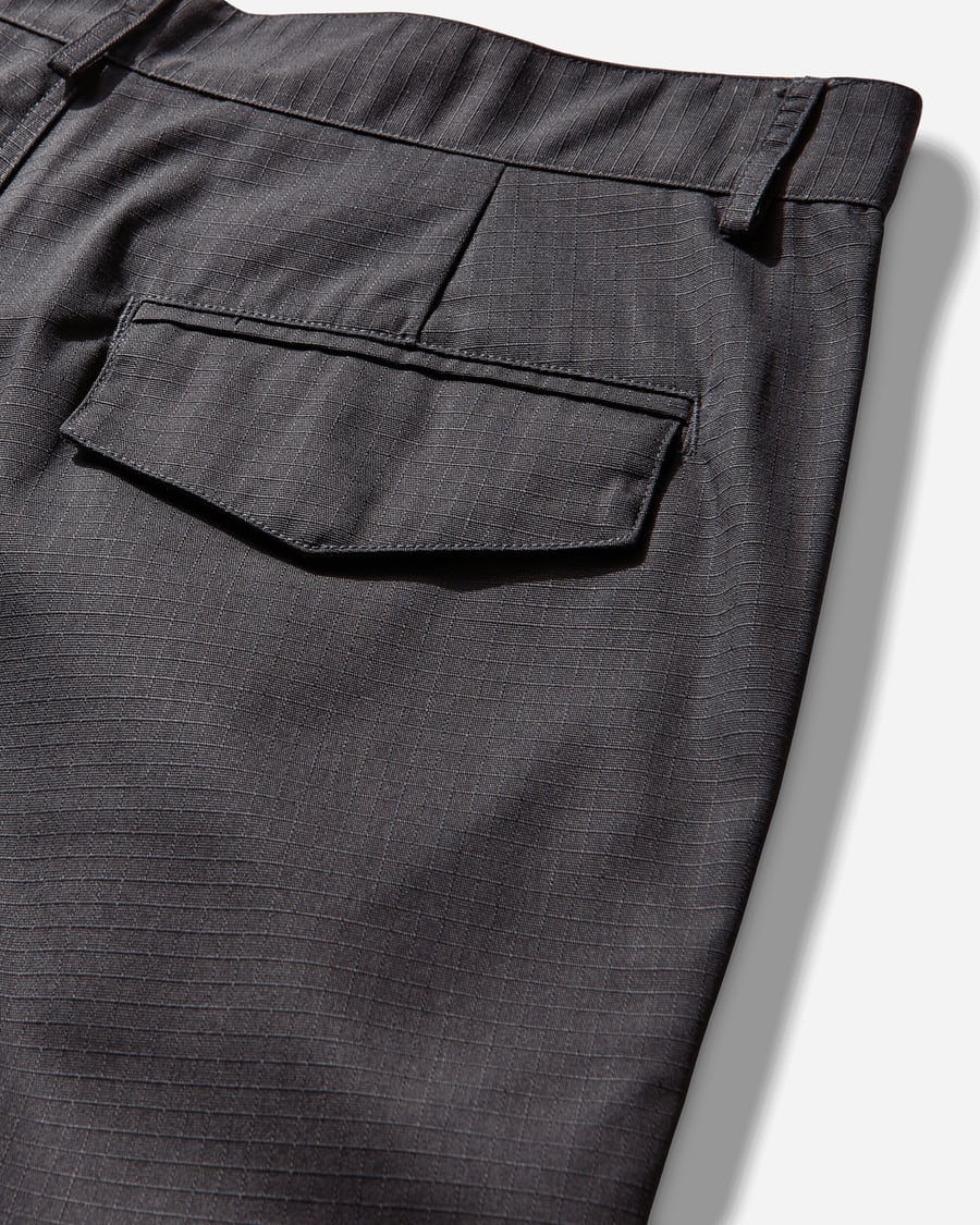 GR10K Men's Piping Ripstop Pants Stone Grey, view 4