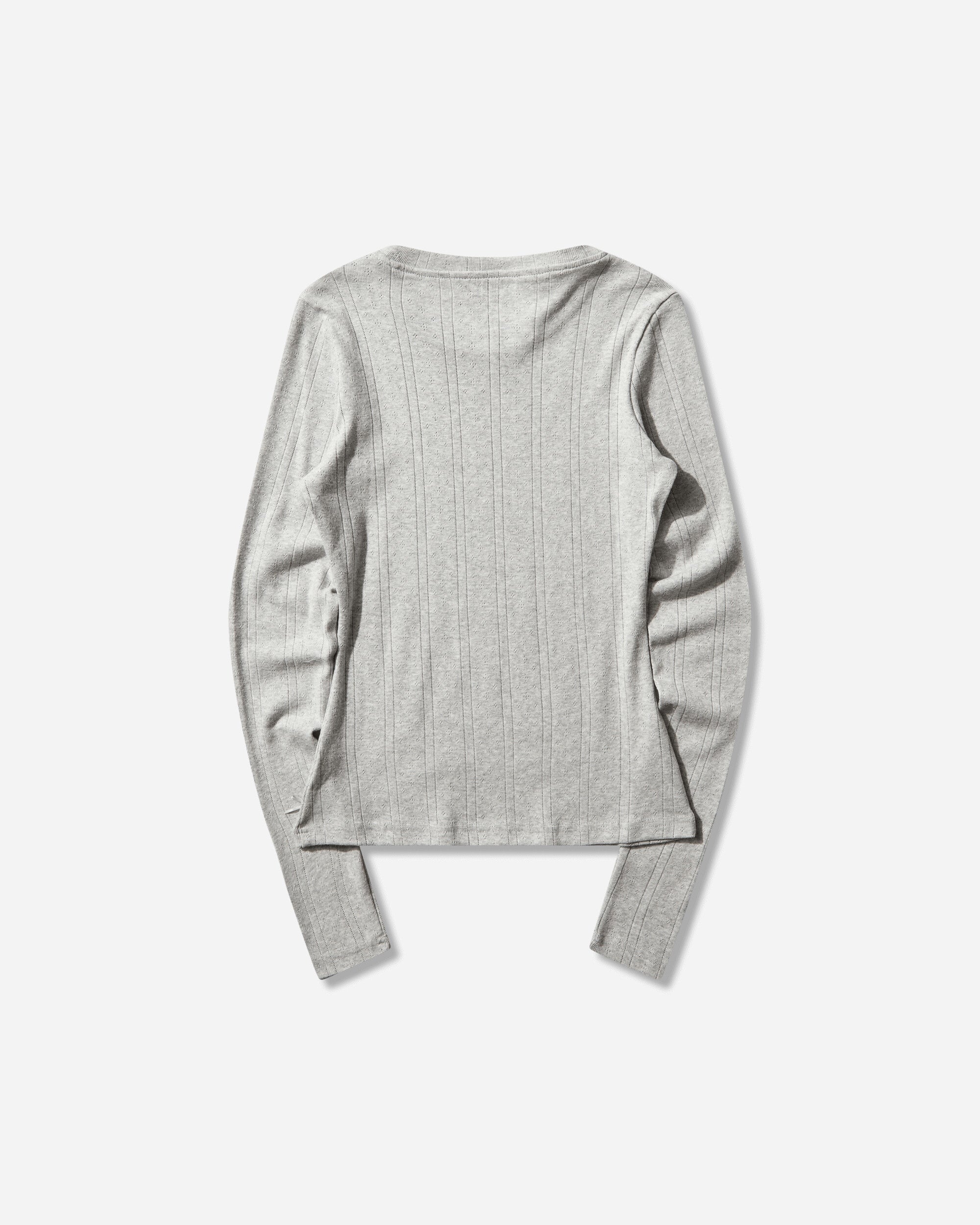 Nii Hai Women's Daisy Longsleeve Top Grey Marl, view 2