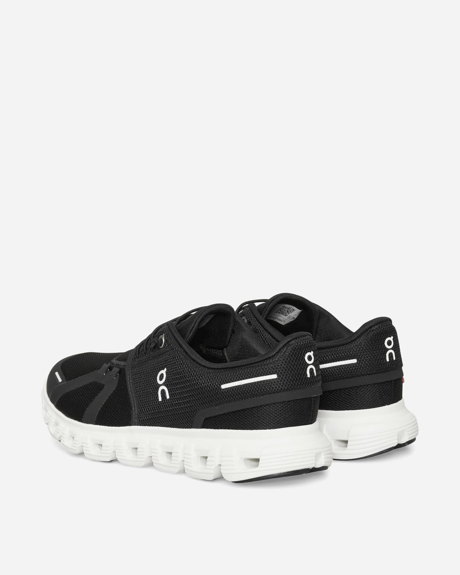 On Cloud 6 Sneakers Black / White, view 4